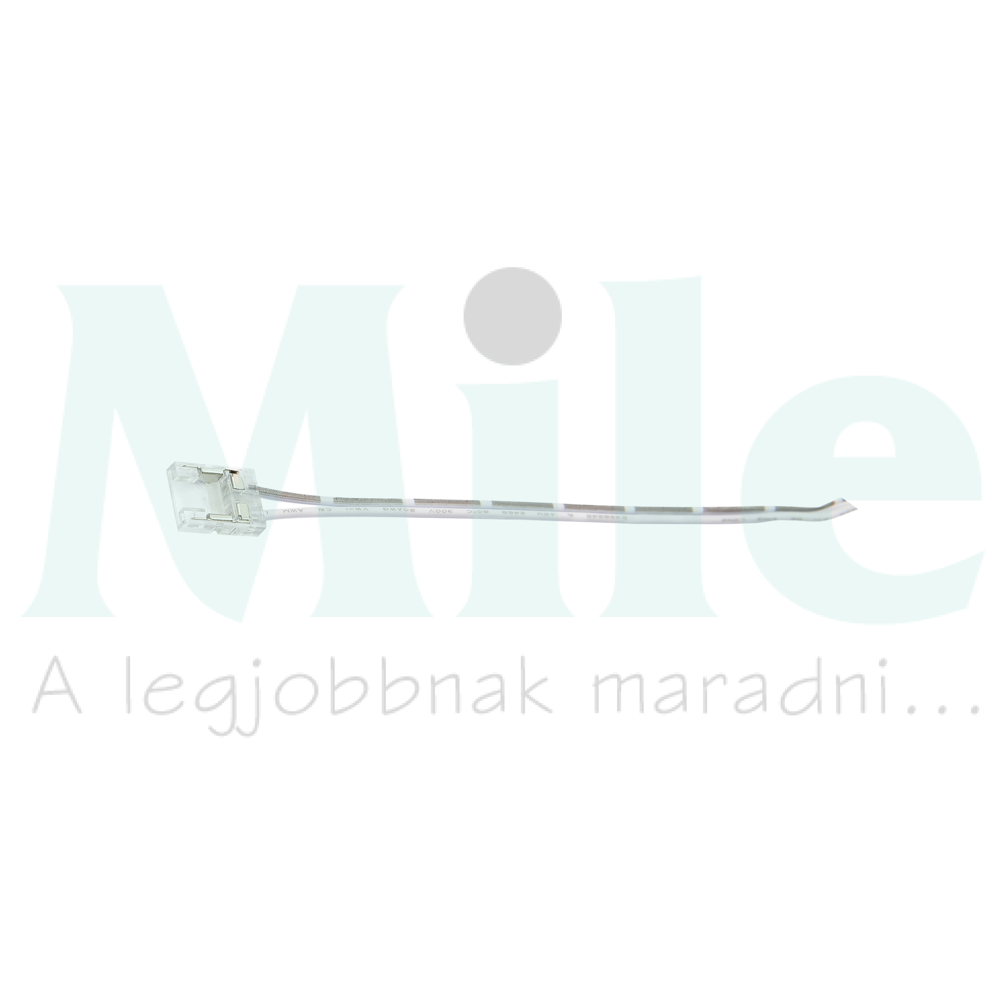 LED szalag csatlakozó 2PIN kábellel COB 8mm IP20  Modee