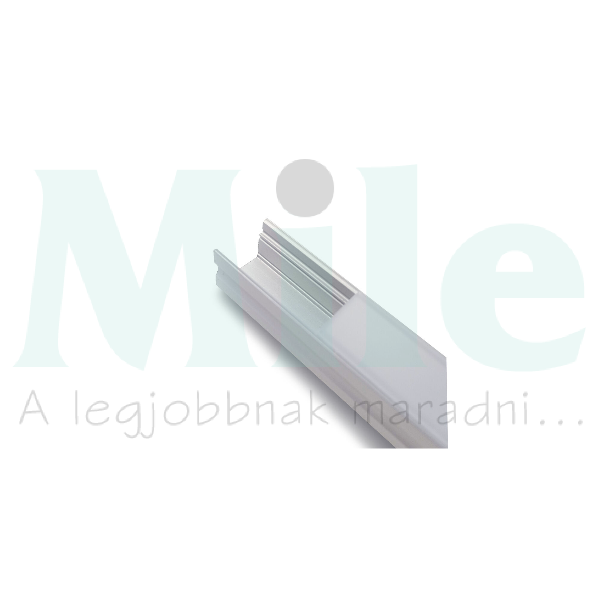 LED szalag profil készlet alumínium 17x15x2020mm +fedél  Modee