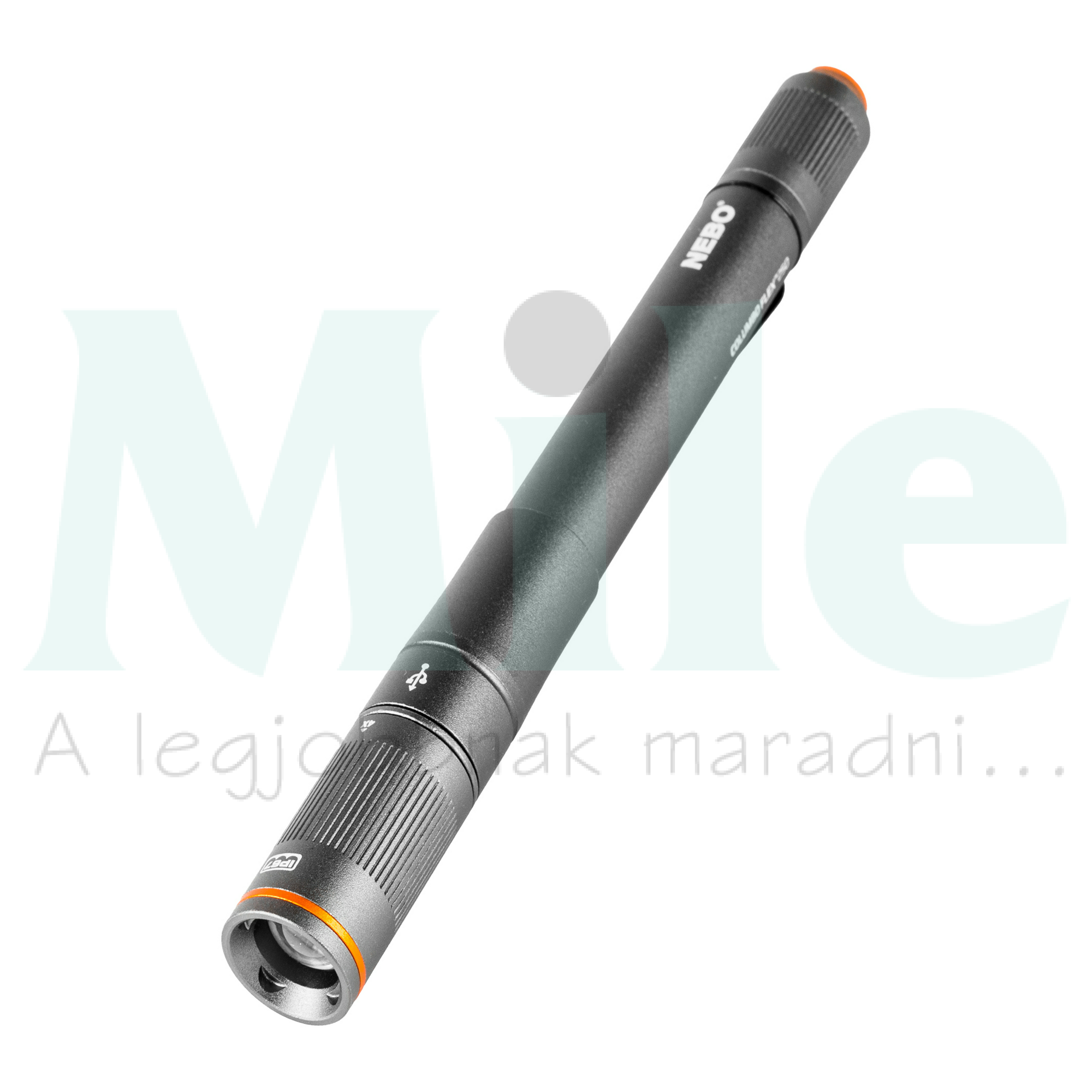 LED toll-lámpa 250lm 104m 4xZoom 1x10850 1x tölthető akku teleppel IPX7 Columbo 250 Flex NEBO