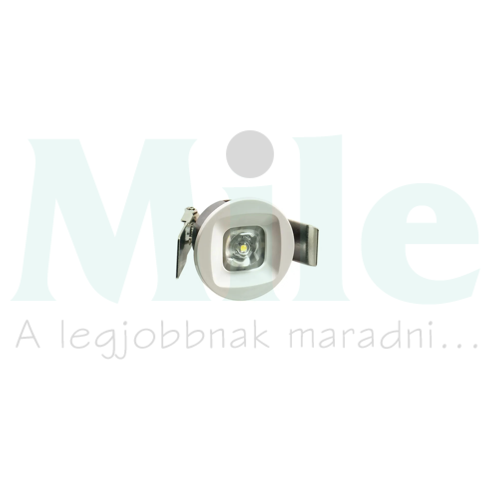 LED vészvilágító állandó/készenléti LiFe 3,2V 1,5Ah akku 3h 3.7W 230V AC 500lm mennyezeti süllyesztve IP65 MICRODOT TR SA/SE IP65 RM Beghelli
