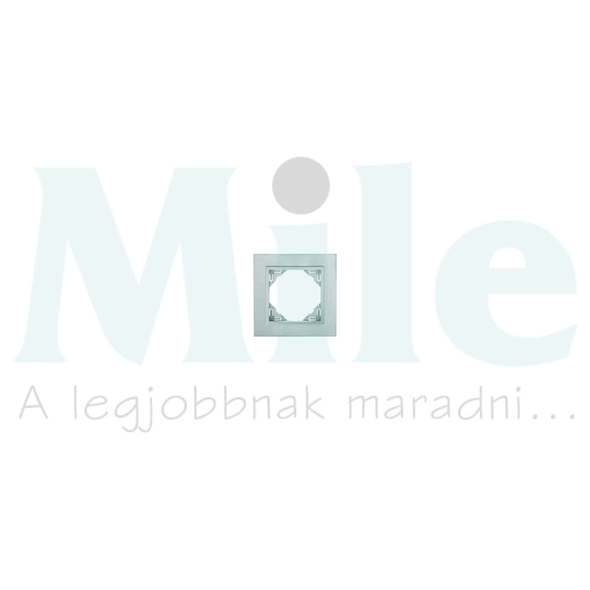Logus90 keret titánium/gyöngyház 1-es vízszintes és függőleges fém titán METALLO Elko EP