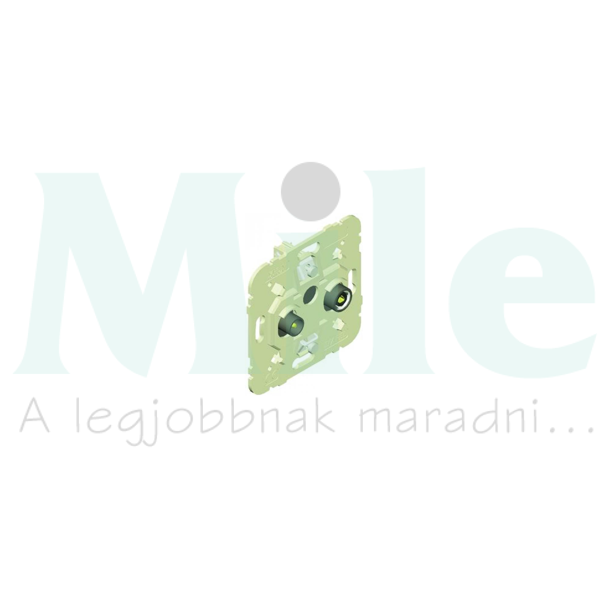 Logus90 antenna aljzat TV-R csillagpontos süllyesztett 2x végzáró 1dB/860MHz Elko EP