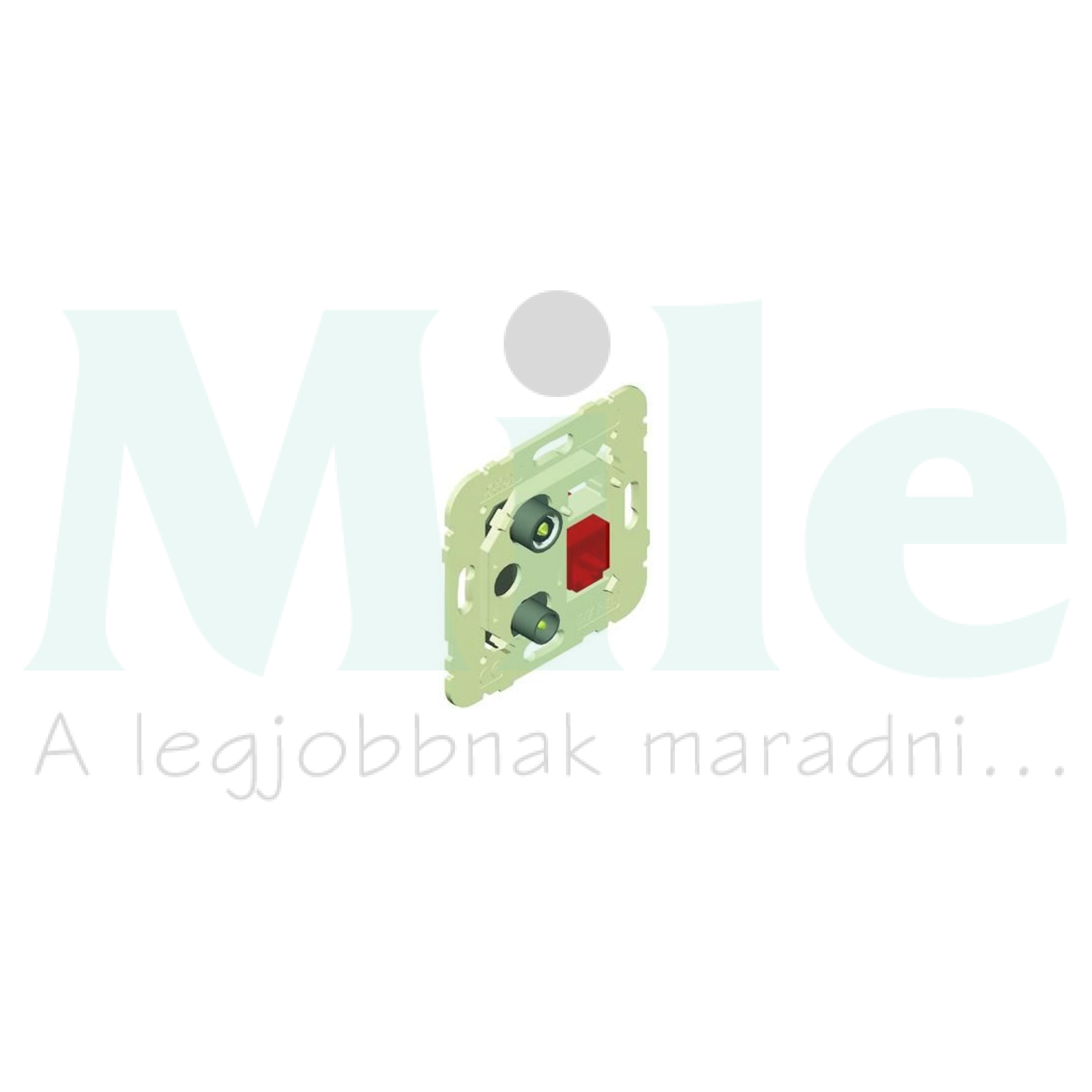 Logus90 antenna + UTP aljzat TV-R-RJ45 Cat6  csillagpontos süllyesztett 3x átmenő Elko EP