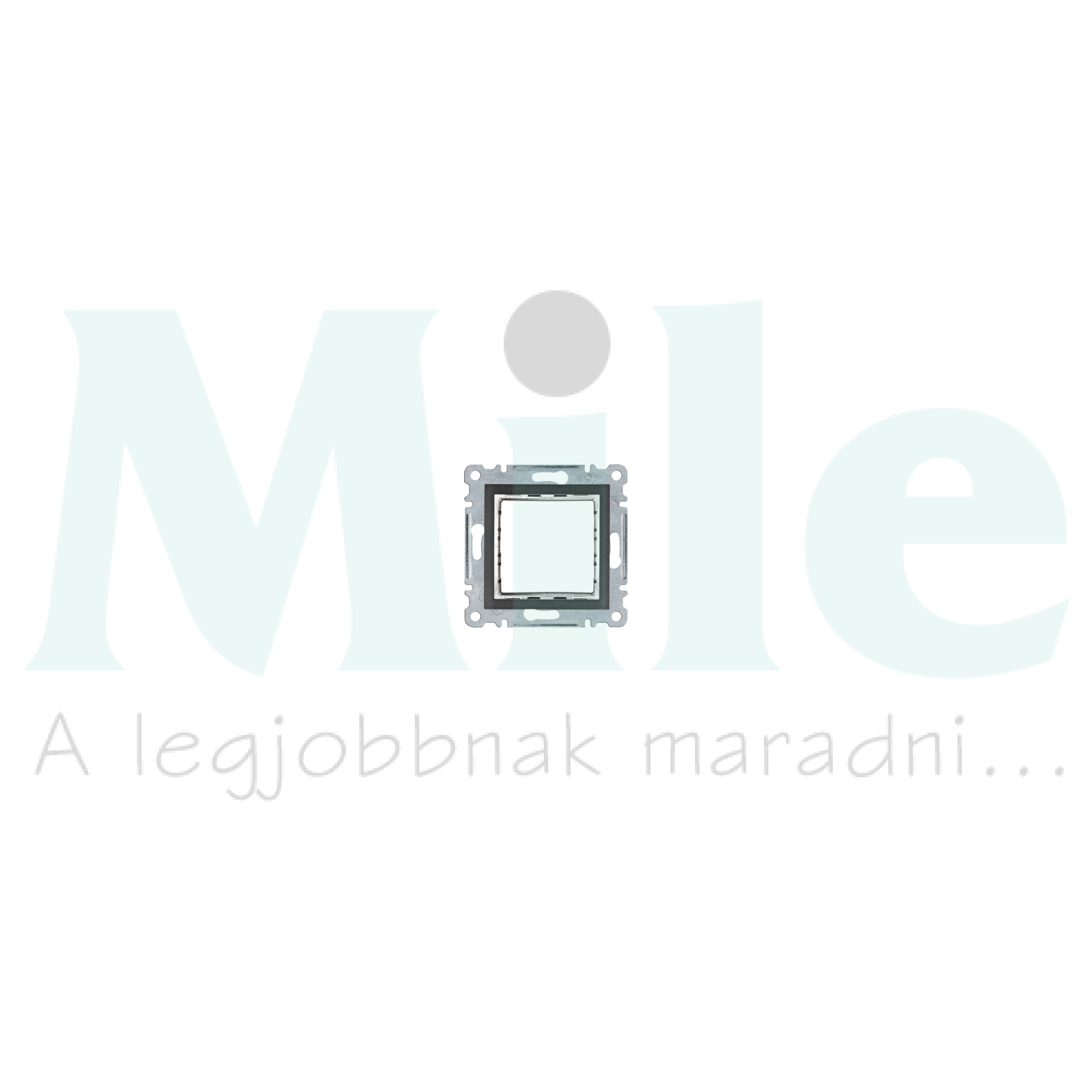 Lumina adapterkeret SQ45/SQ45 fekete WL Hager