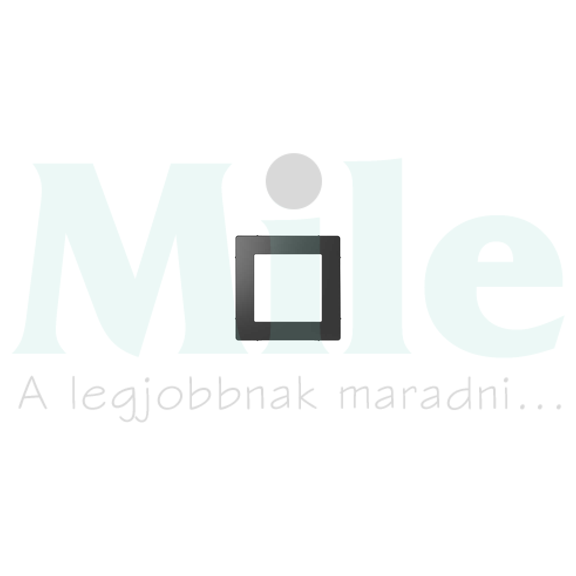 Merten fedlap D-Life - Unica átalakítóhoz antracit Schneider