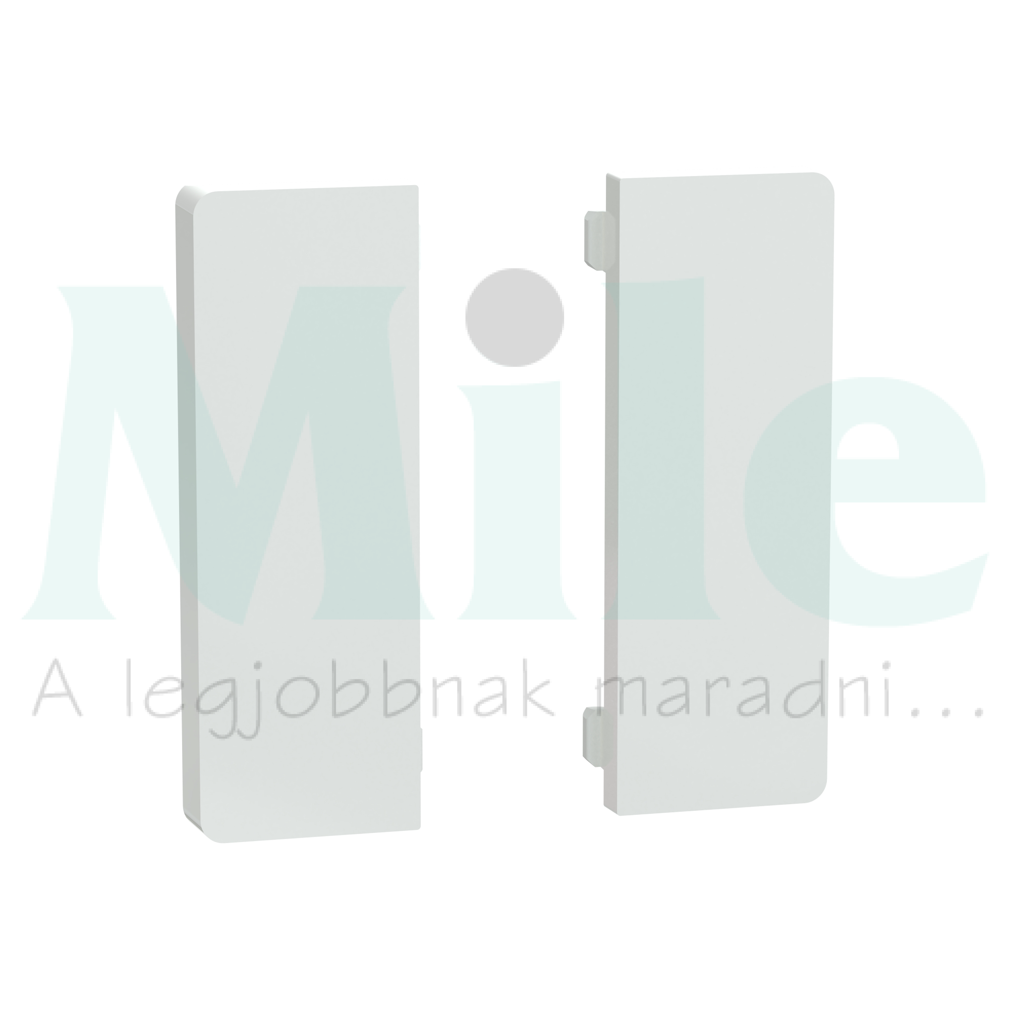 Merten-SD KNX gomblap 2pár=4gomb PB Flex fehér MTN6192-höz Schneider