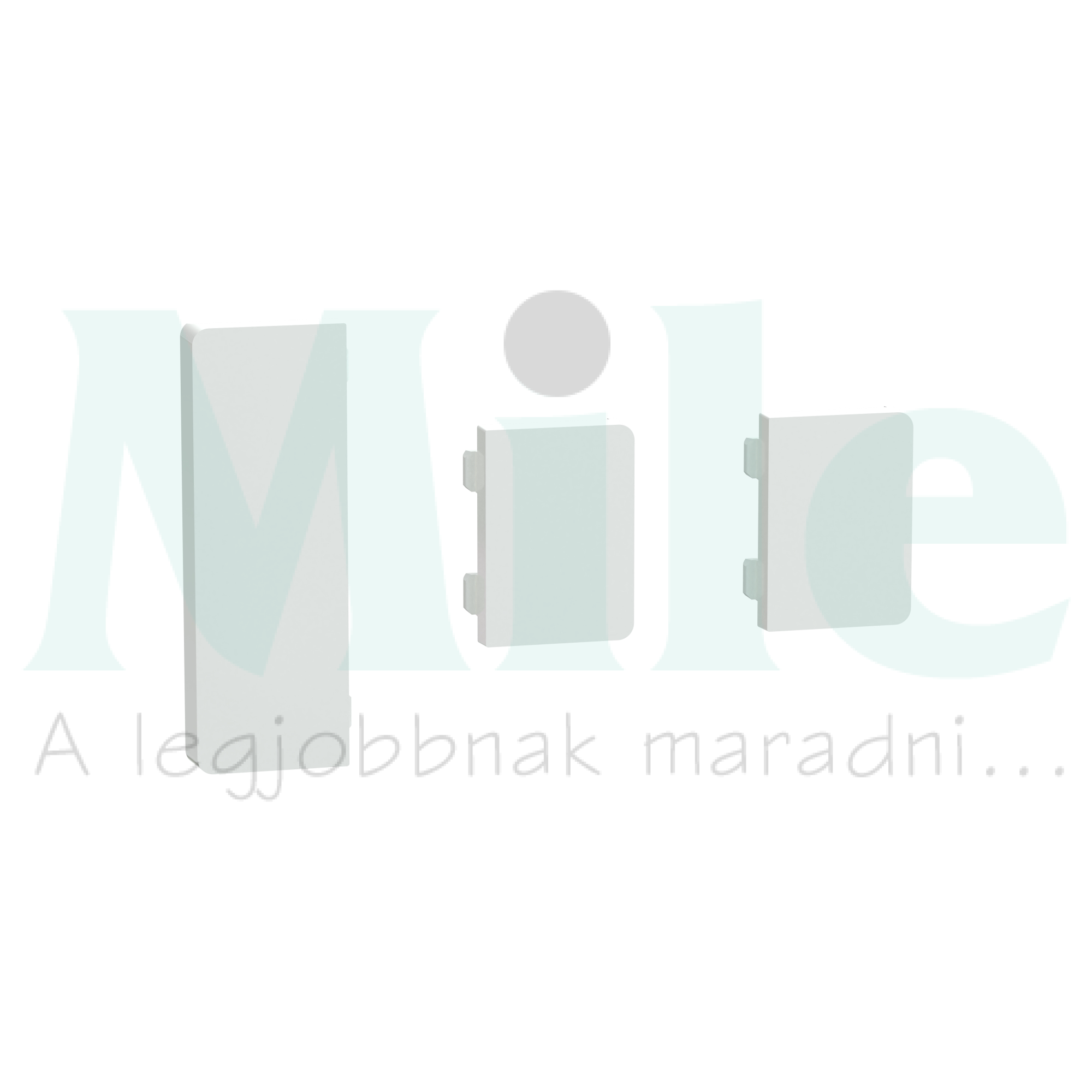 Merten-SD KNX gomblap 3pár=6gomb PB Flex fehér MTN6193-hoz Schneider