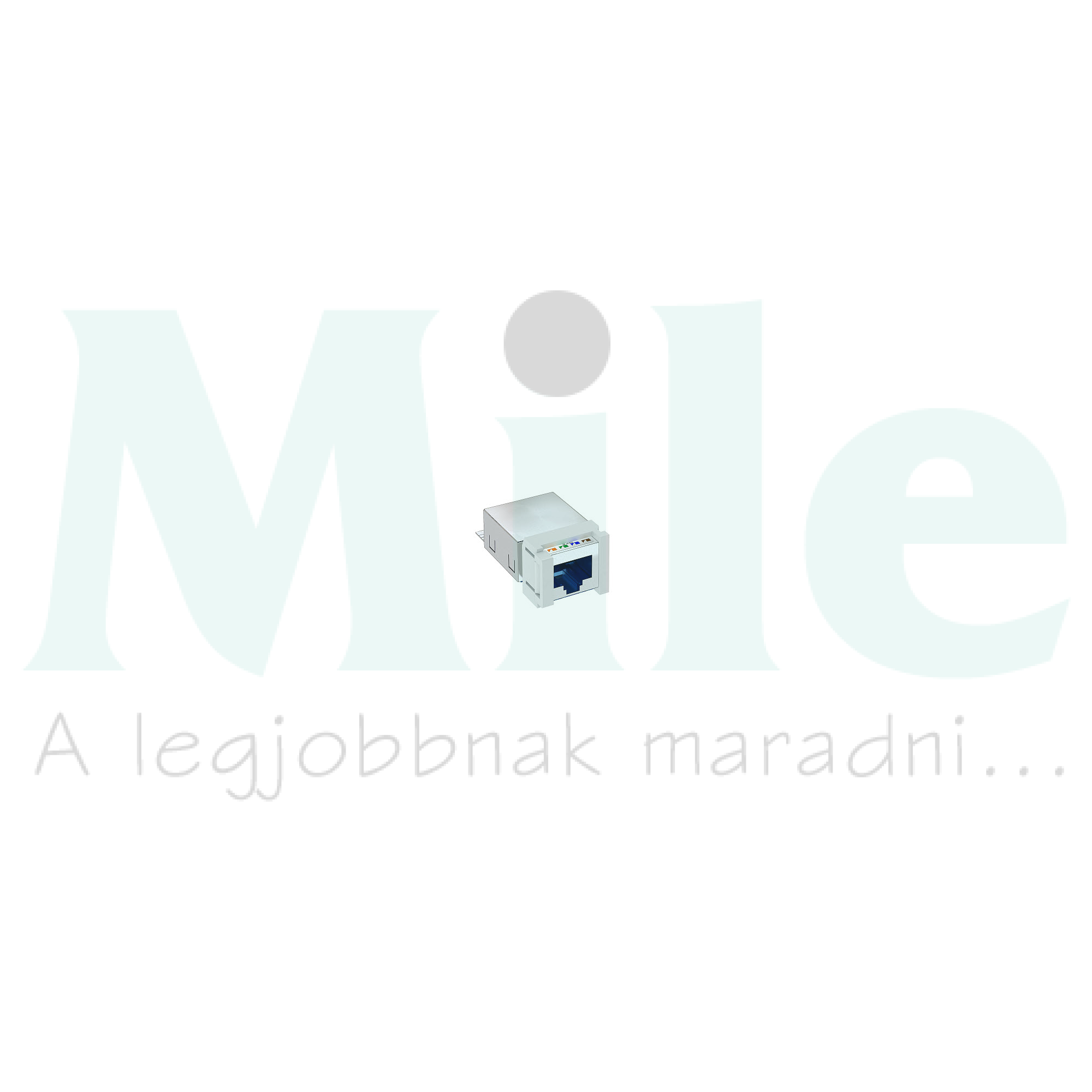 Modul45 adatcsatlakozó Modul45 RJ45 8(8) dugalj Cat6 árnyékolt ASM-C6 GS OBO-BETTERMANN