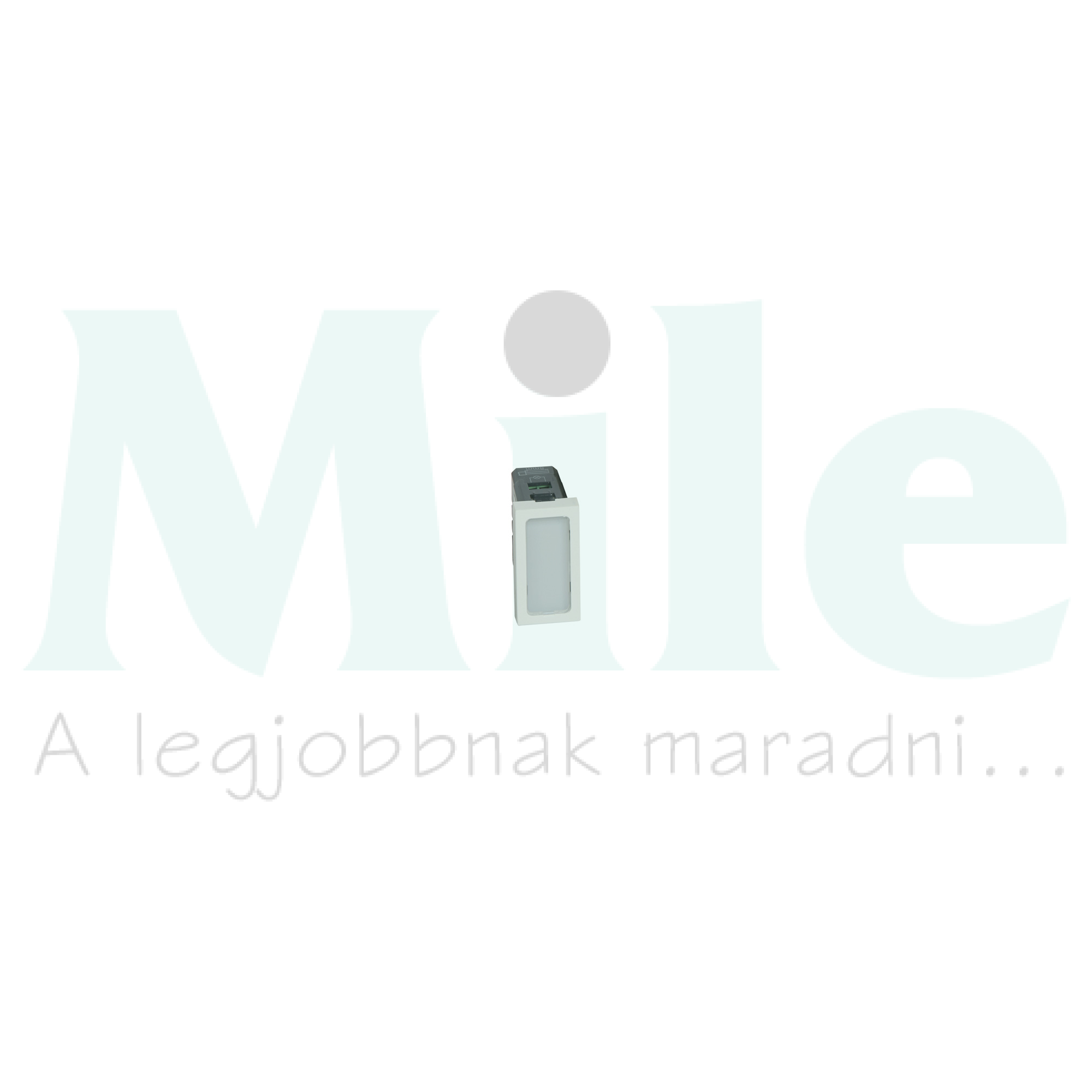 Mosaic jelzőfény modul fehér-fényű 1W LED 230V LEGRAND