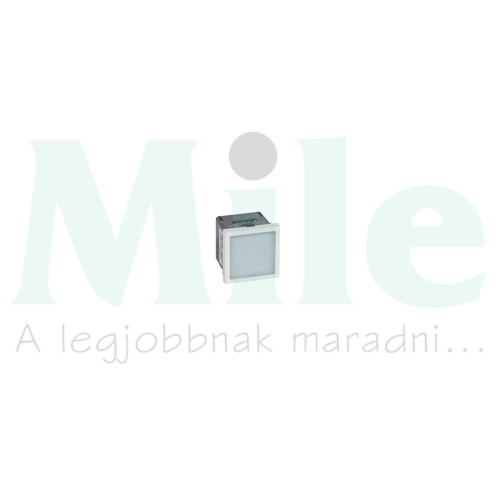 Mosaic jelzőlámpa betét központi fedéllel süllyesztett LEGRAND