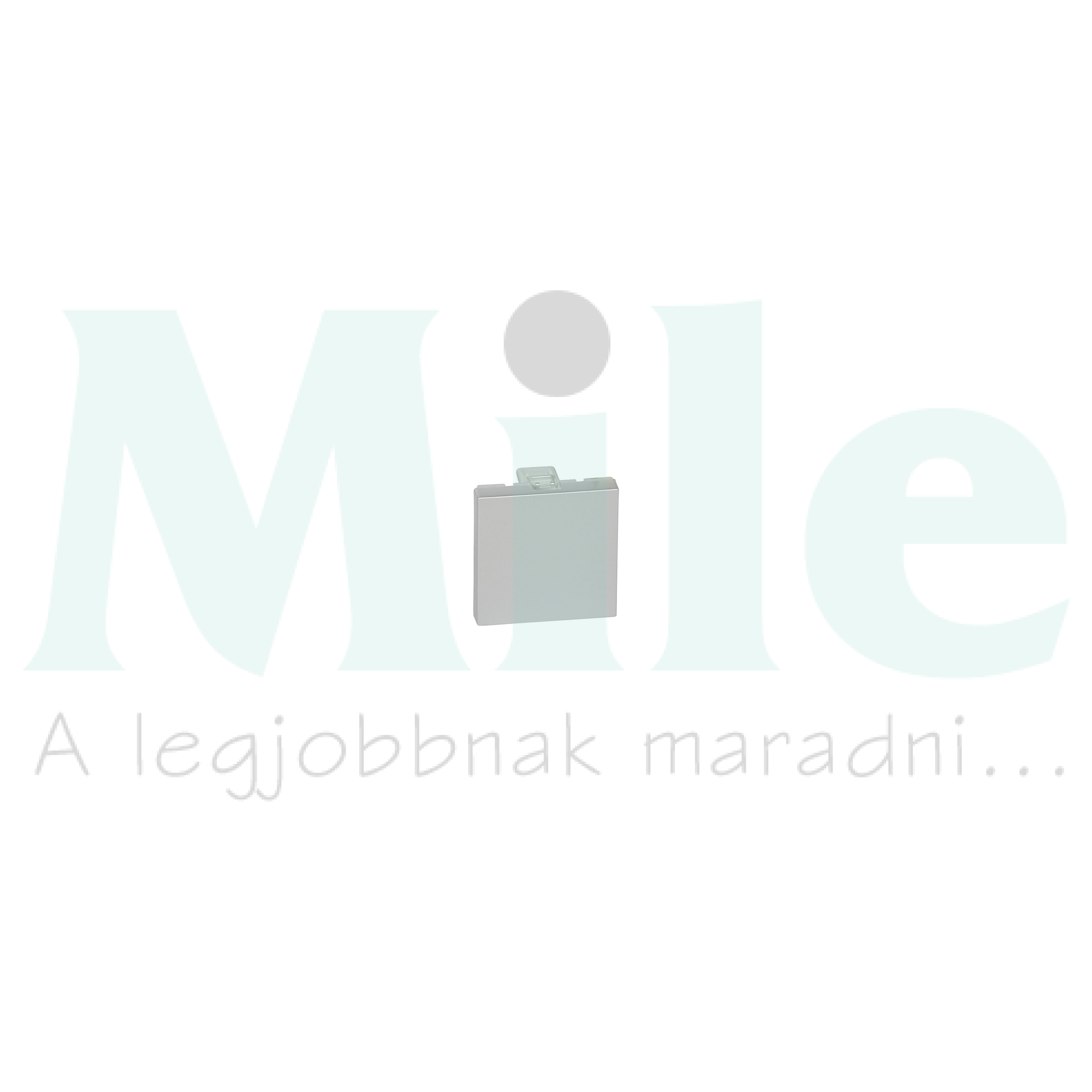 Mosaic vakfedél 2-modulos vakfedél alumínium üres-jel műanyag LEGRAND