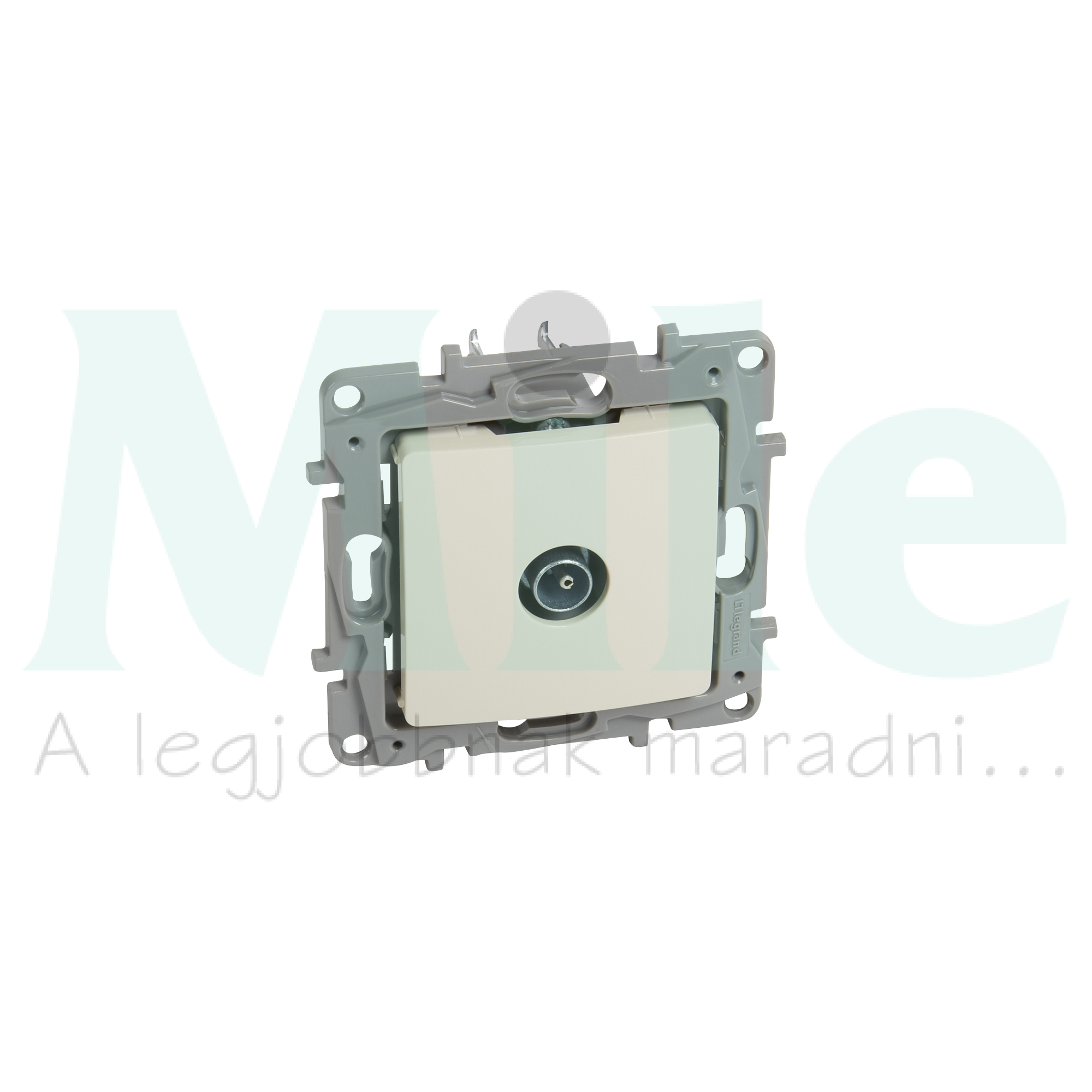 Niloé antenna aljzat TV csillagpontos süllyesztett bézs 1-kimenet végzáró 1dB/860MHz LEGRAND