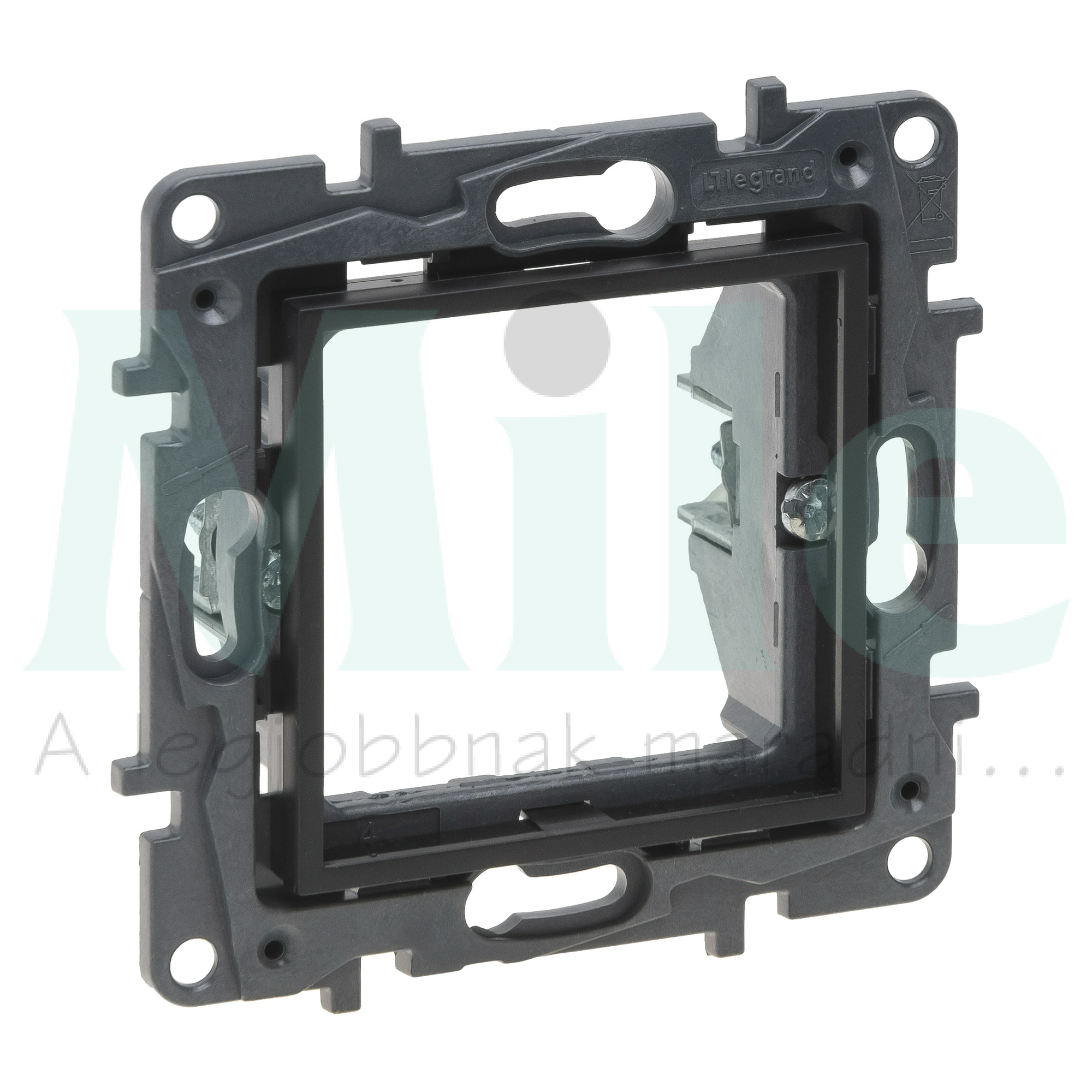 NiloéStep adapter Program Mosaic-hoz SQ45/SQ45 fekete LEGRAND