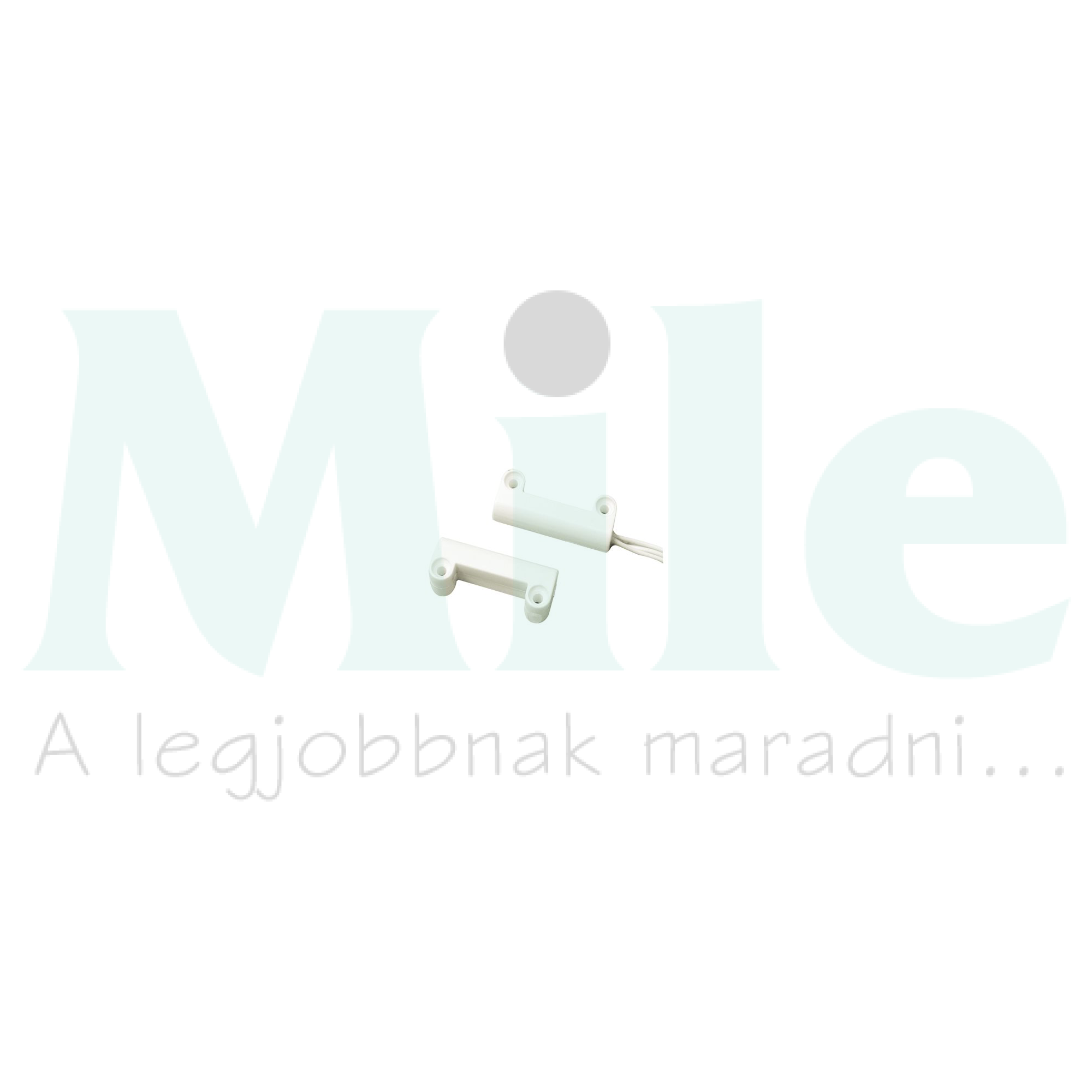 Nyitásérzékelő (reed-relé) 4vez 40x13x7,5mm falonkívüli fehér URMET