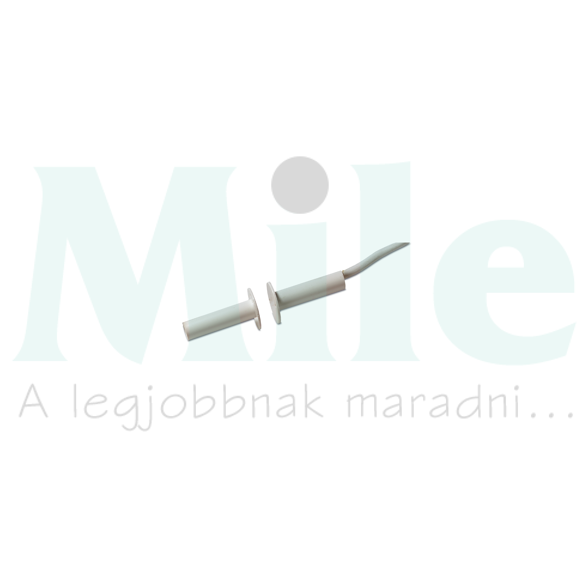 Nyitásérzékelő (reed-relé) 4vez. befúrható 15mm kapcs táv. süllyesztett fehér UTCF