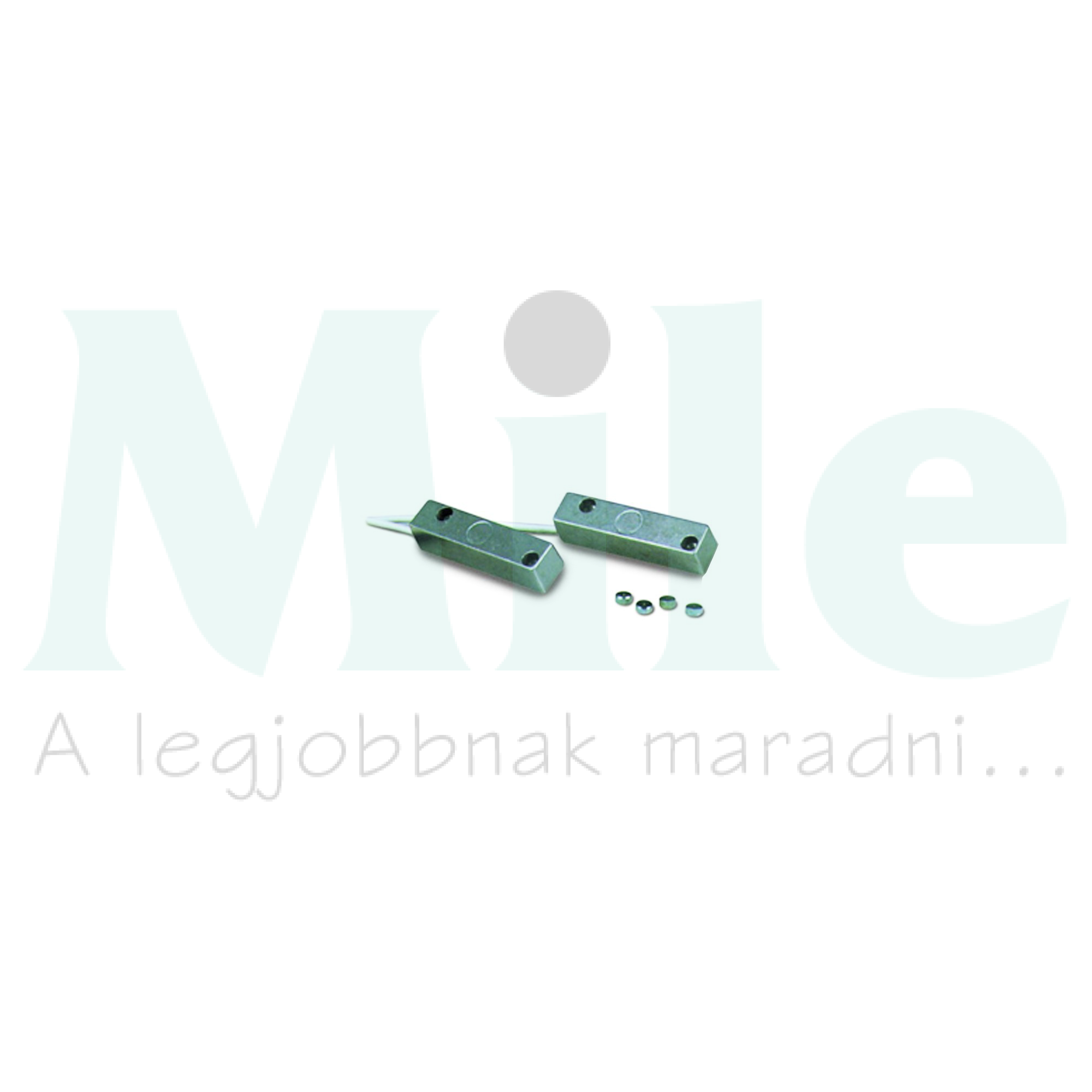 Nyitásérzékelő (reed-relé) 4vez80x18x18mm acélra falonkívüli URMET