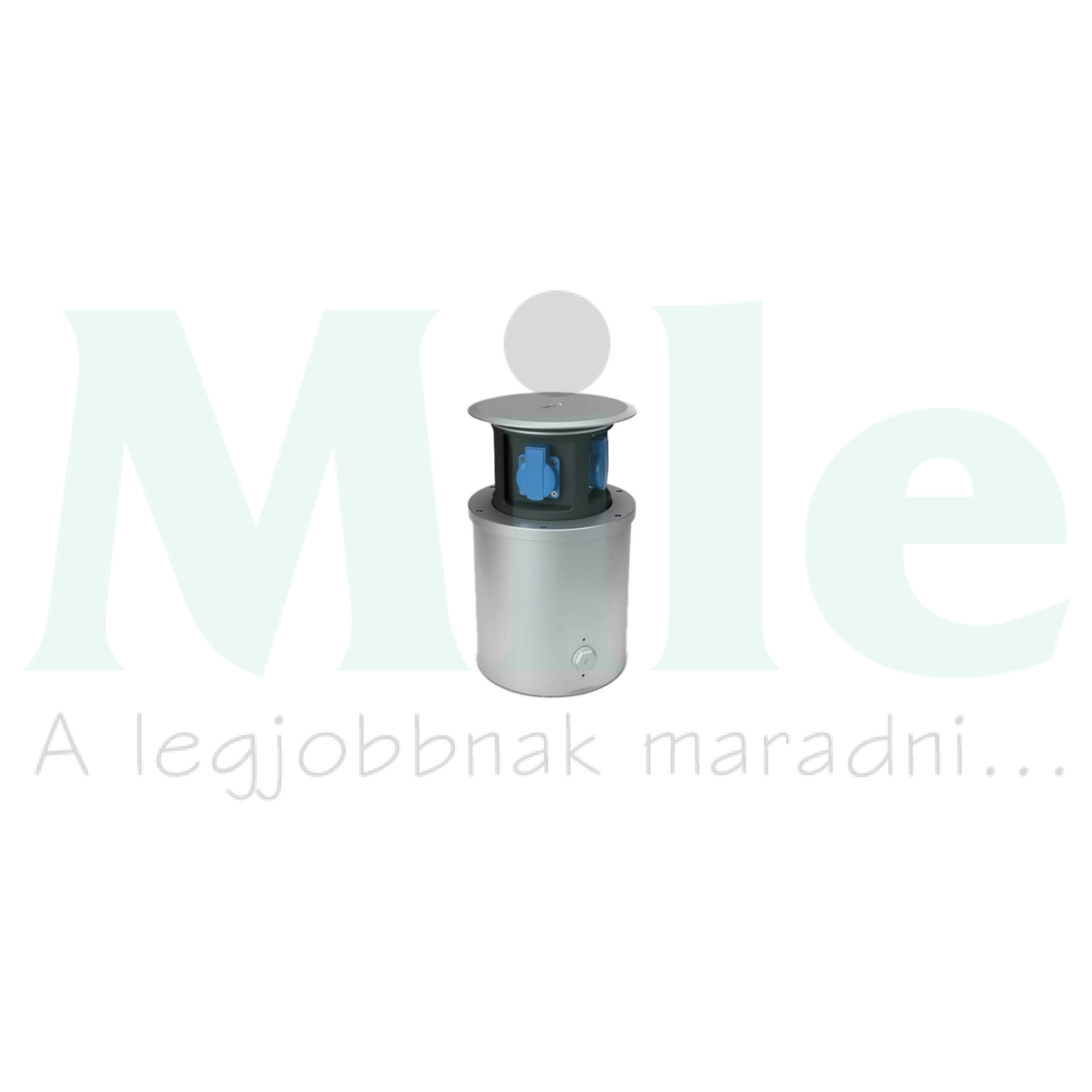 Padlódoboz kiemelhető 1xCEE16A/5P 3x16A/2P+F dugalj IP67 280mm 4-modul SV301-4S Electraplan