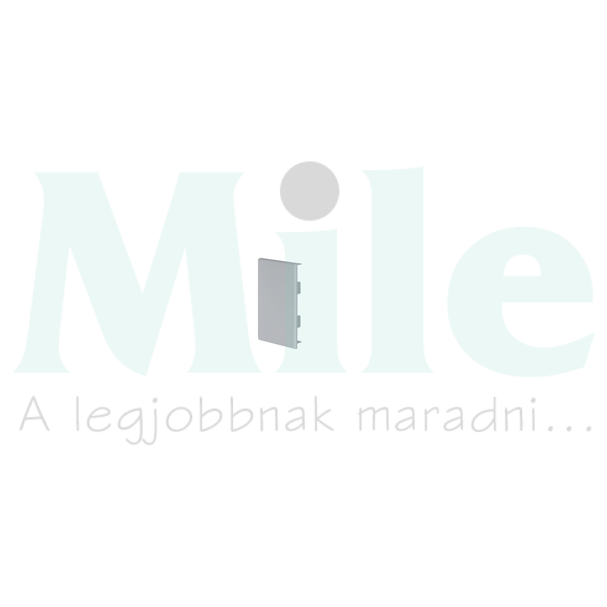 Parapetcsatorna végzáró 70x100mm-csatornához BR Hager