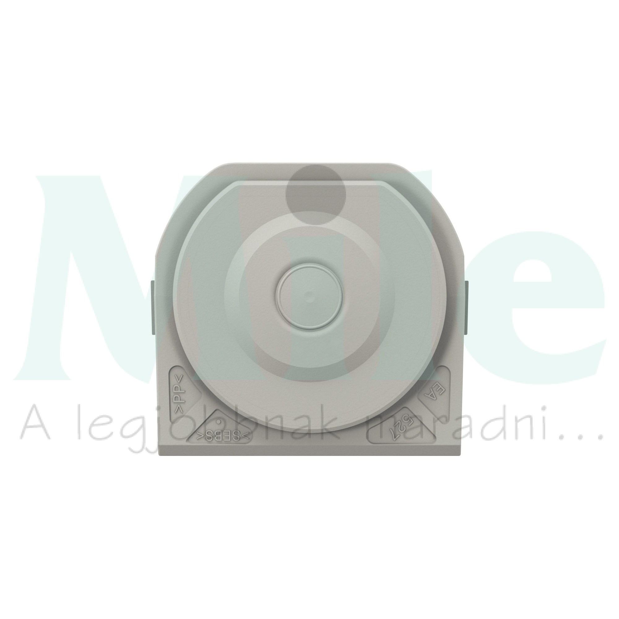 Plexo kábelkivezető membrán 1-es levágható antracit LEGRAND