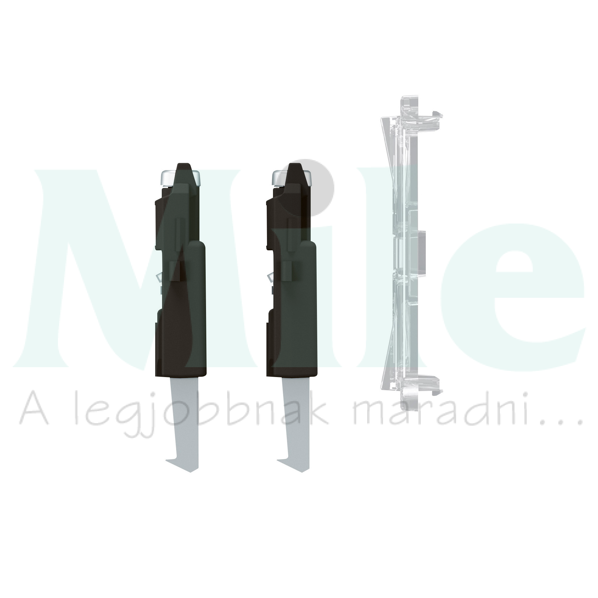 Plexo55 rögzítőköröm távtartóval hosszú  LEGRAND