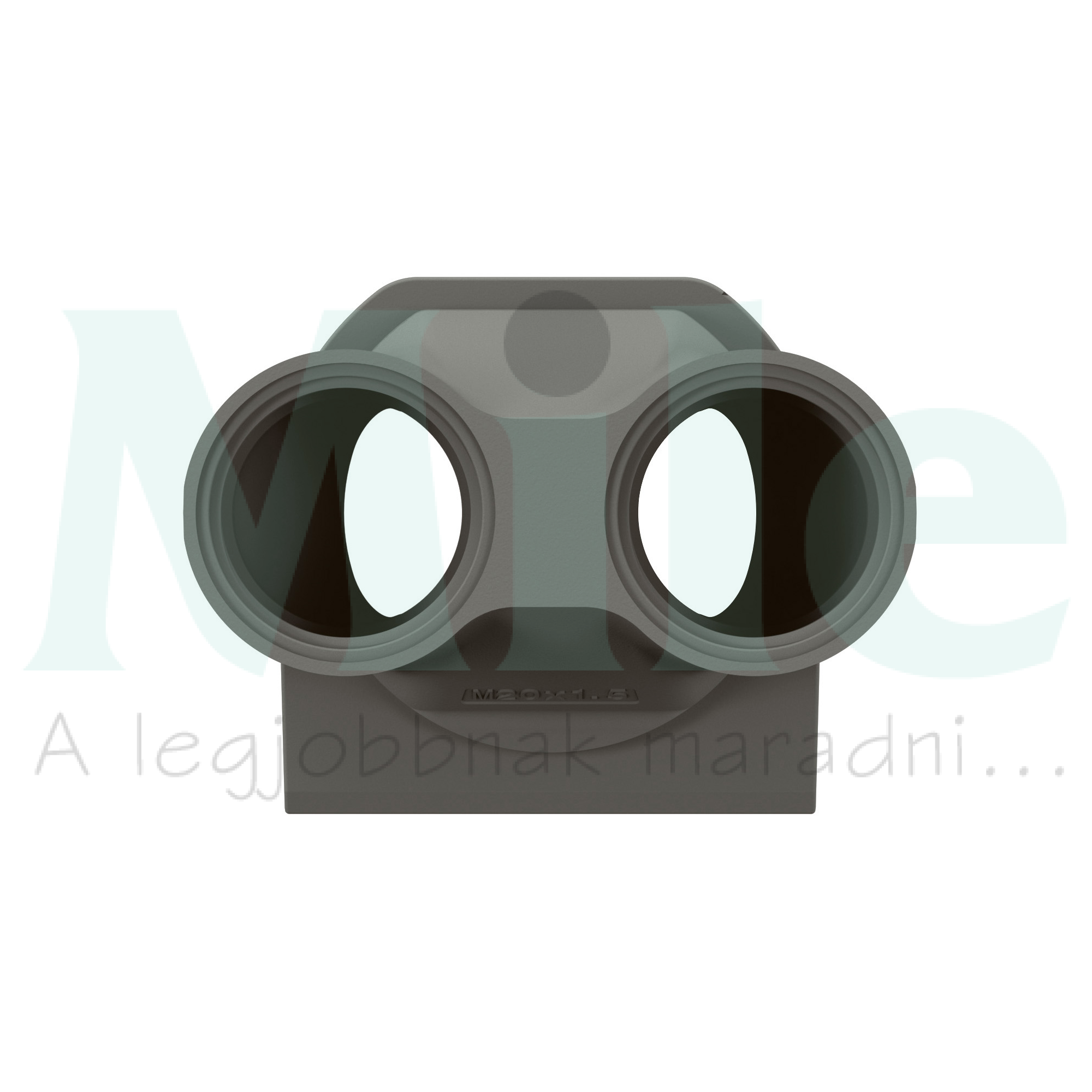 Plexo55 tömszelence antracit M20 műanyag kezeletlen LEGRAND