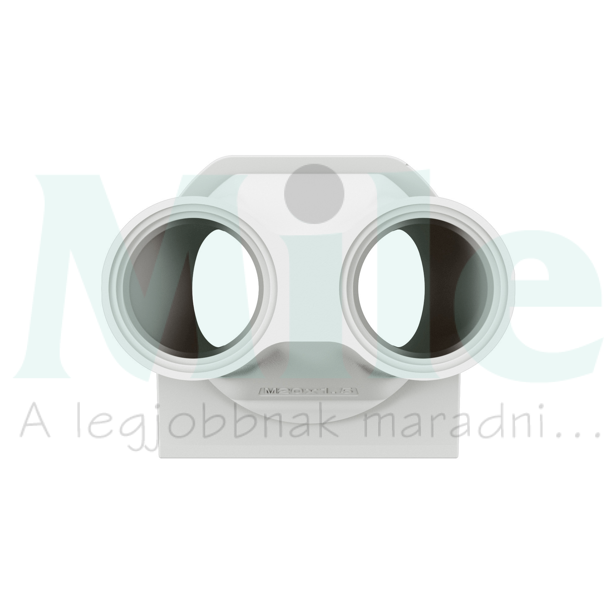 Plexo55 tömszelence M20 műanyag kezeletlen fehér LEGRAND