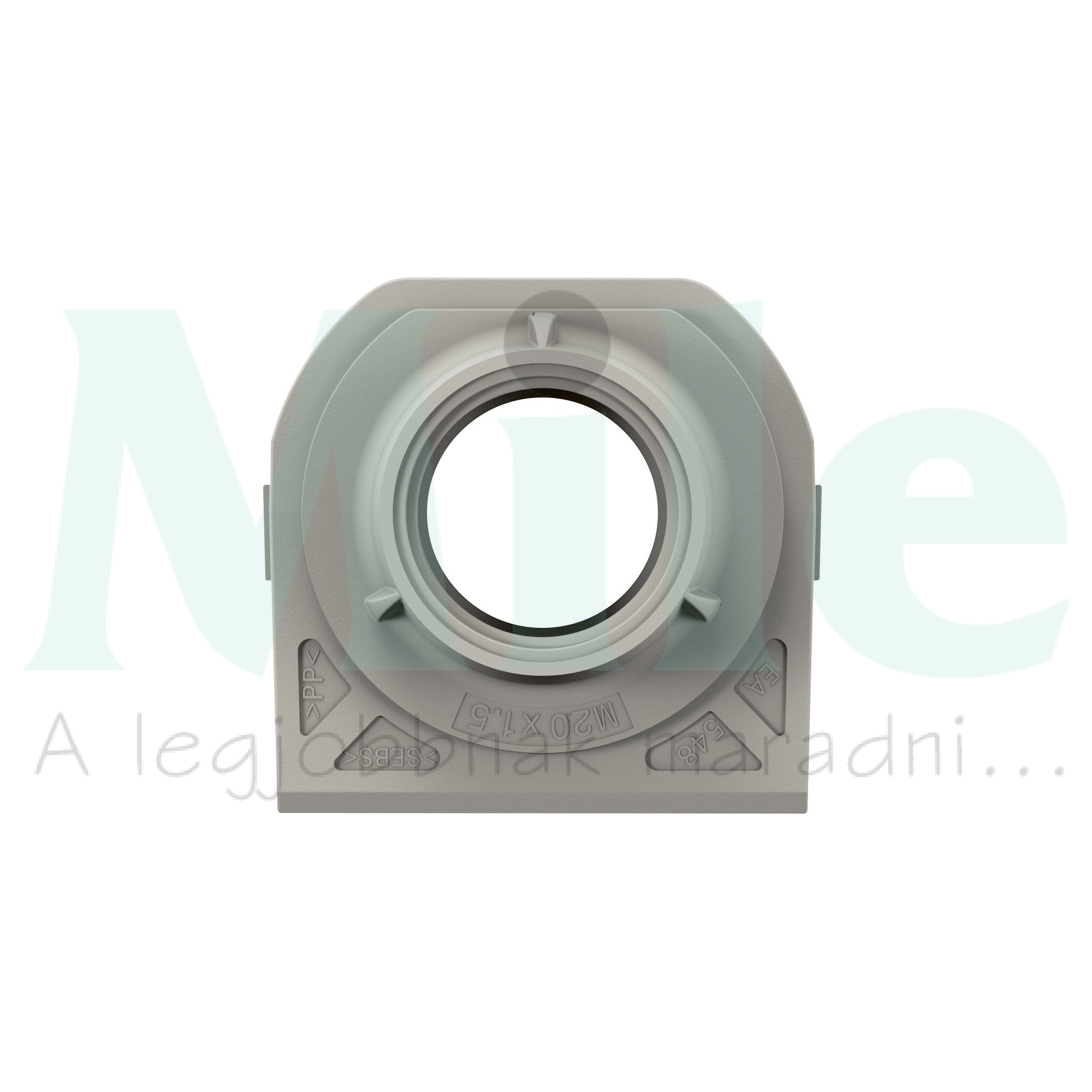 Plexo55 tömszelence M20 műanyag kezeletlen szürke LEGRAND