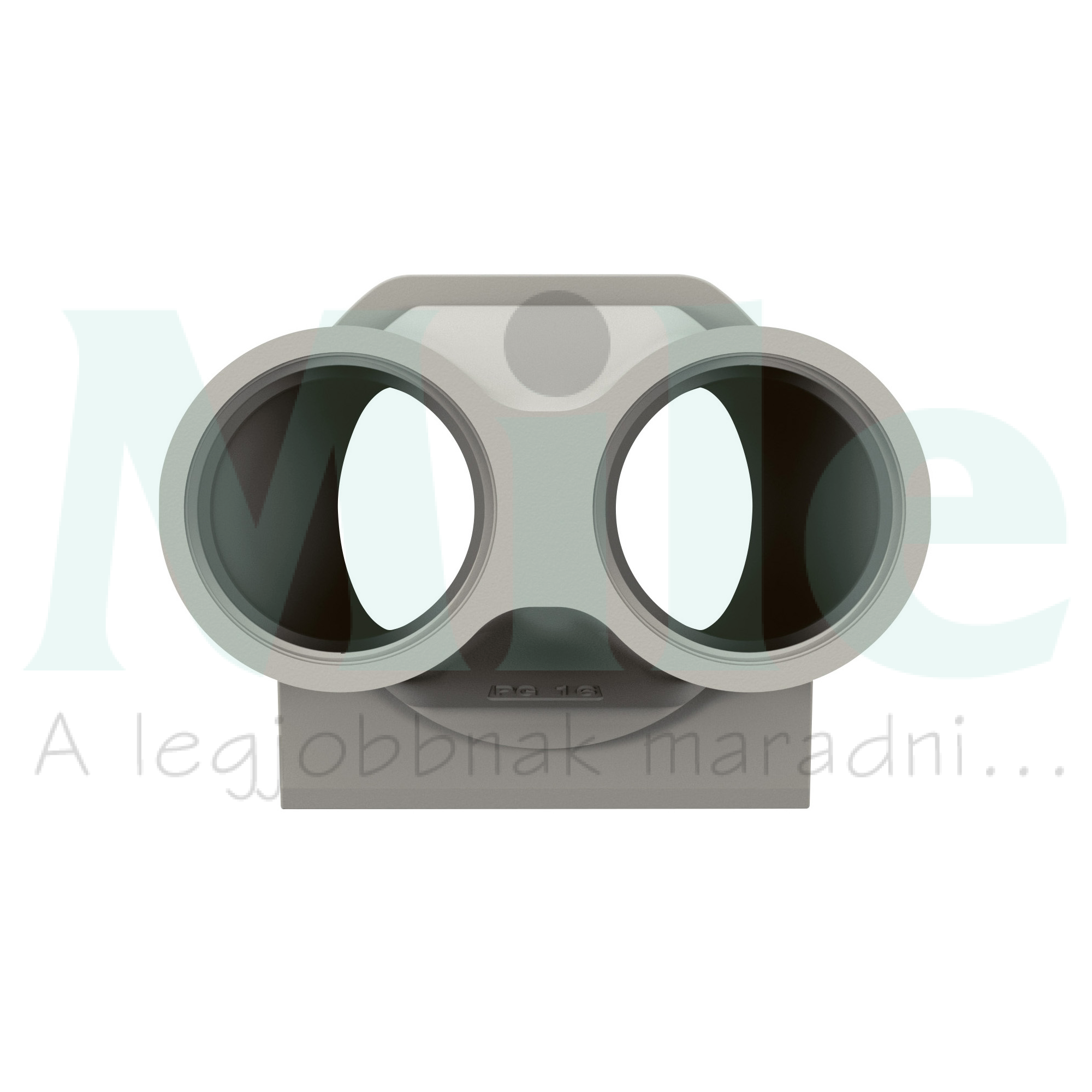 Plexo55 tömszelence PG16 műanyag kezeletlen szürke LEGRAND