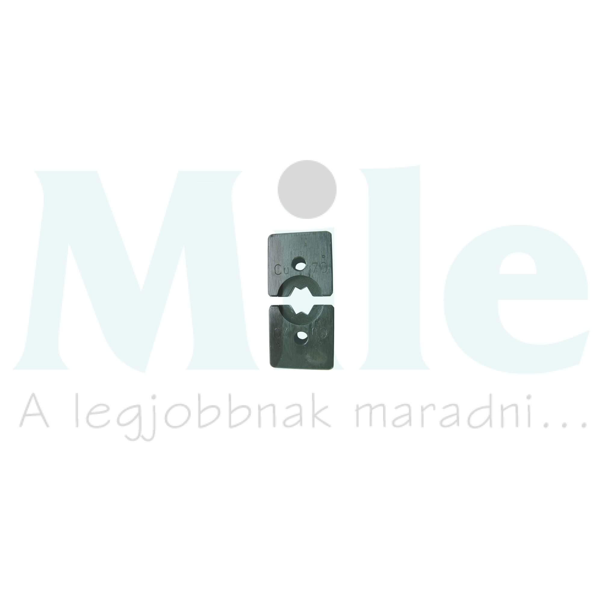 Présbetét cső kábelsaruhoz cső kábelsaru és -összekötő-hez 50mm2 Haupa