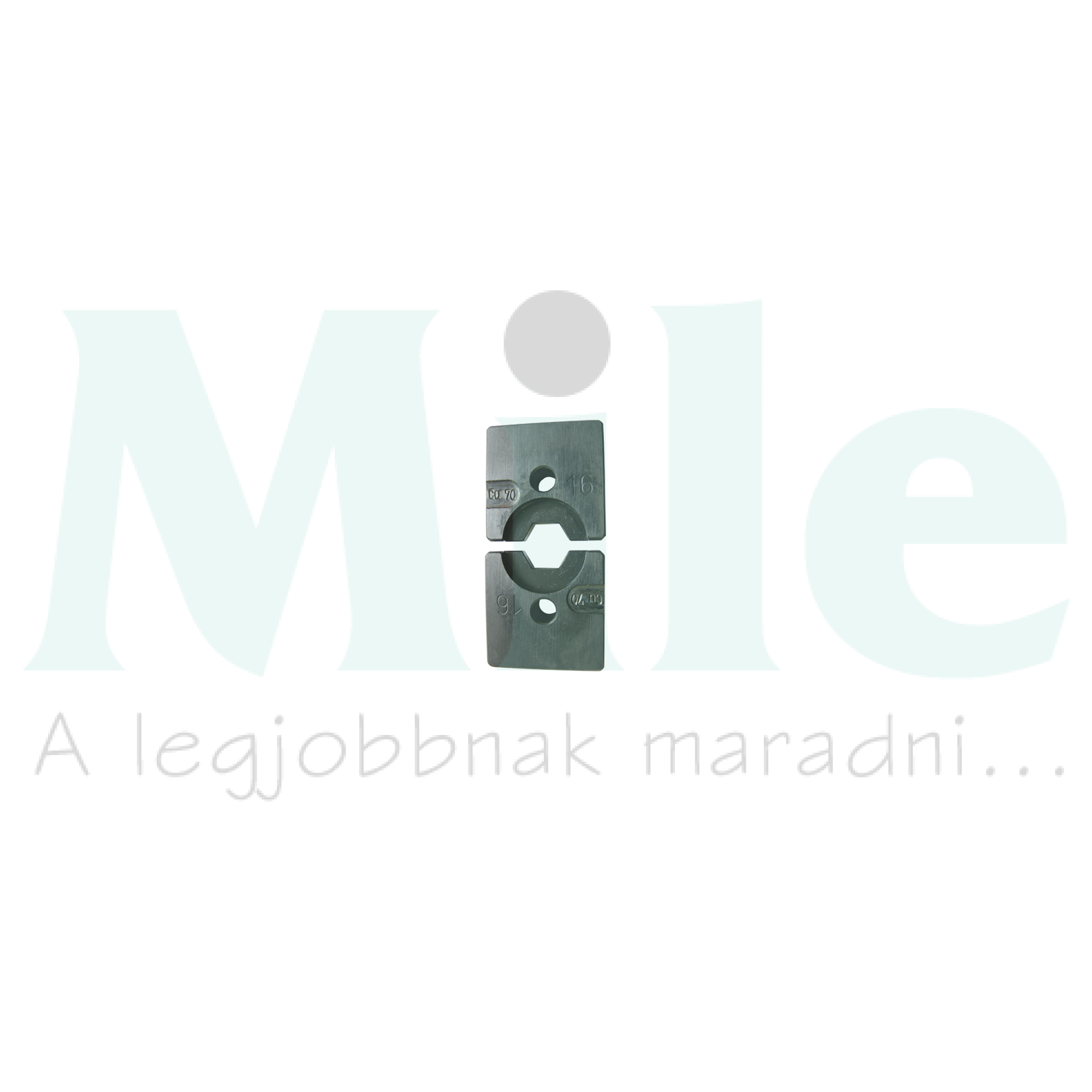 Présbetét cső kábelsaruhoz préselhető cső kábelsaru és -összekötő-hez 95mm2 Haupa