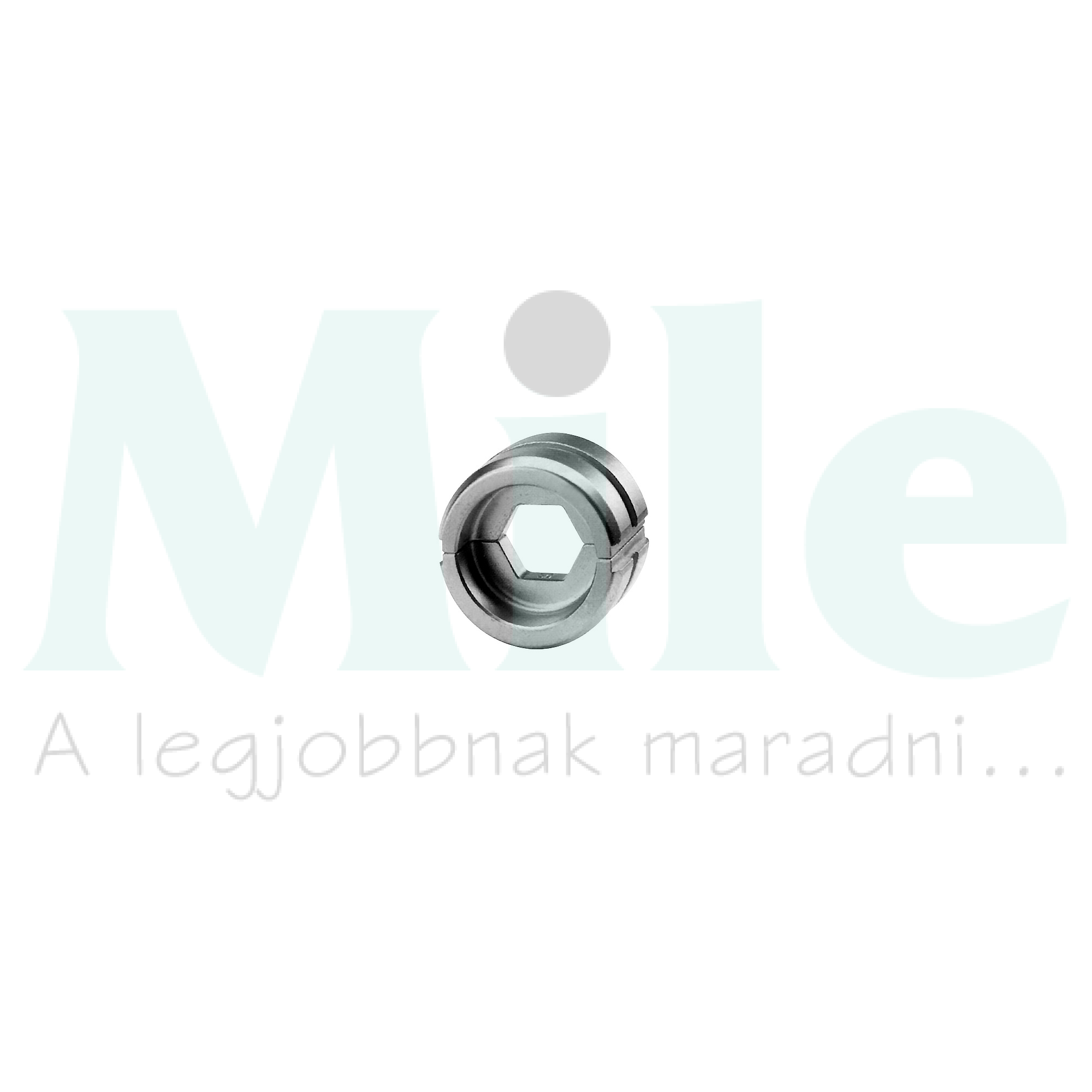 Présbetét standard csősaruhoz cső kábelsaru és -összekötő-hez 120mm2 hatszögű-présforma Haupa