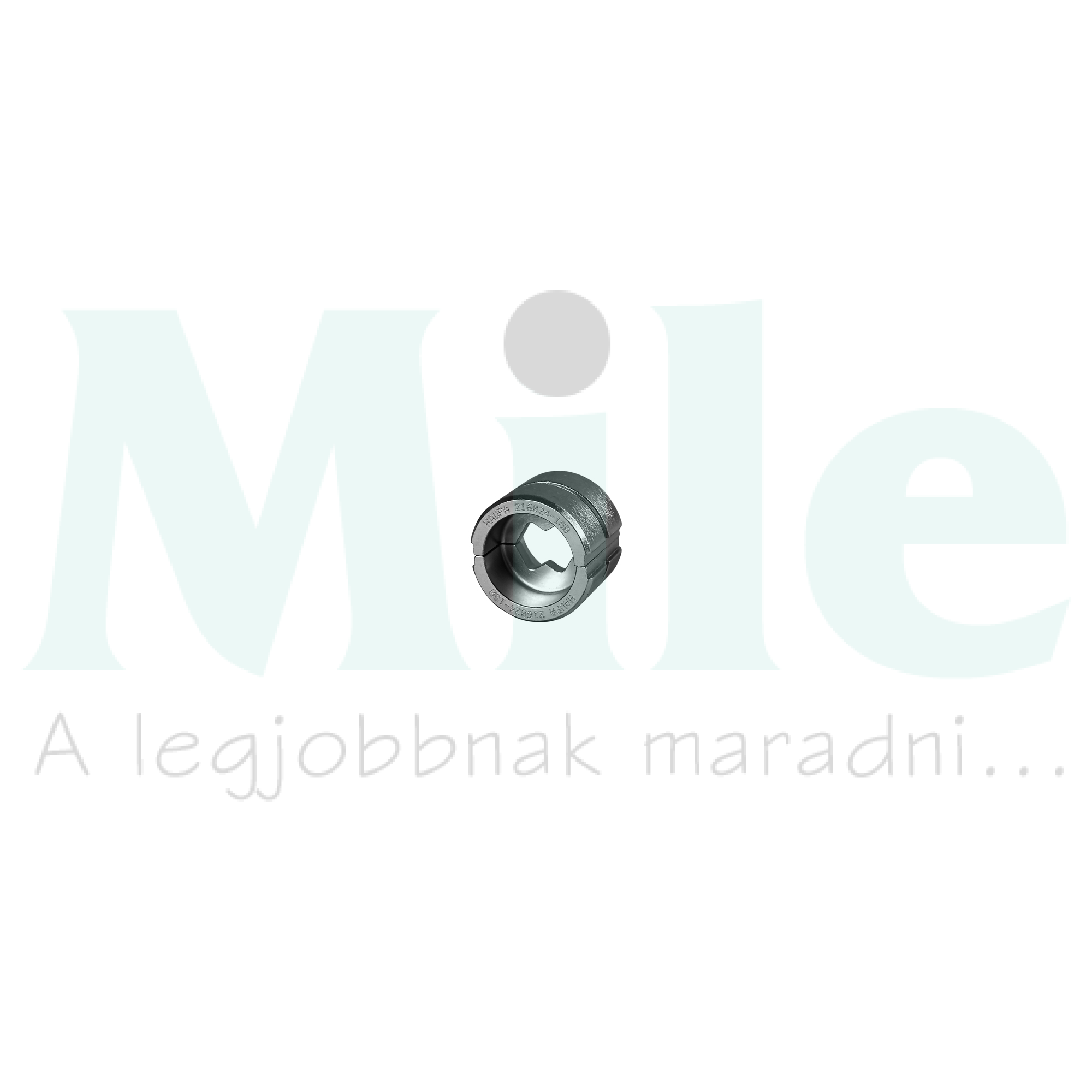 Présbetét standard csősaruhoz és összekötőhöz cső kábelsaru és -összekötő-hez 10mm2 Haupa