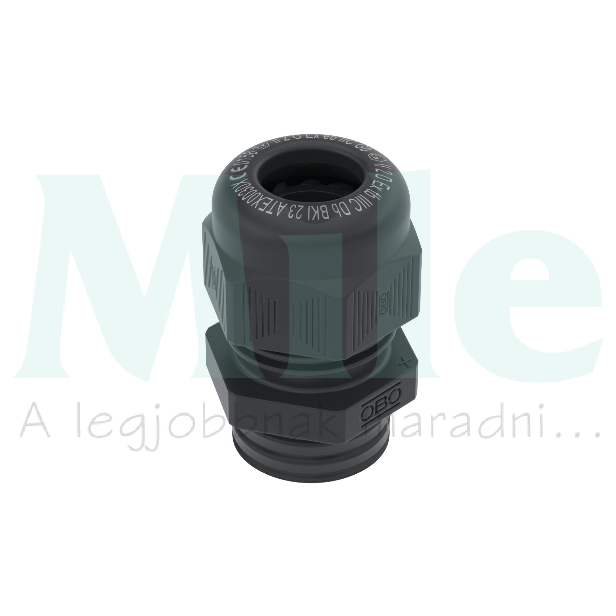 Rb tömszelence Ex-e M 20 műanyag fekete 7-12mm-kábelátmérőhöz VTEC EX M20 SW OBO-BETTERMANN