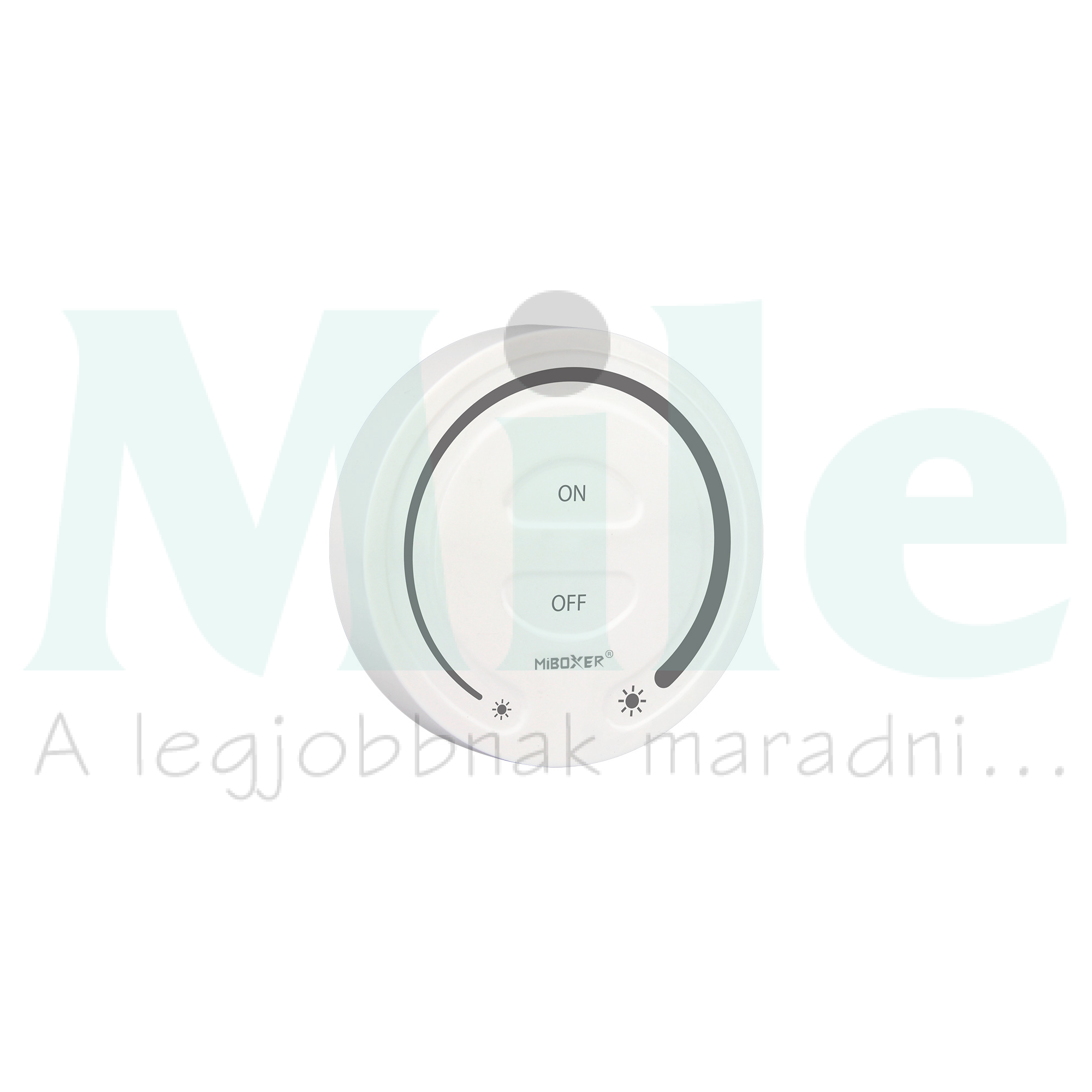 RF LED vezérlő falonkívüli 2,4GHz dimmer 2xAAA fehér műanyag tokozás-ház IP20 Mi-Light