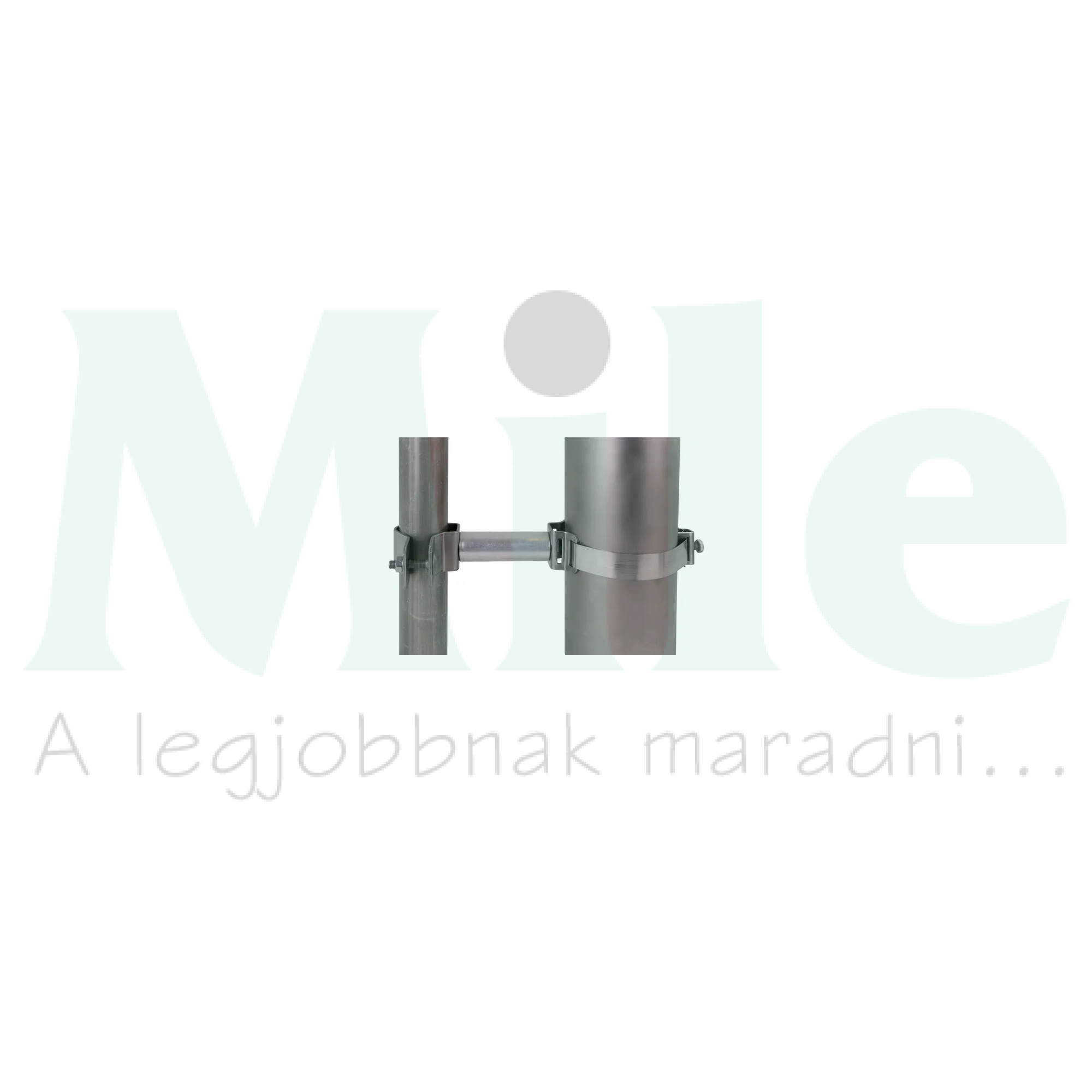 Rögzítőbilincs kezeletlen nemesacél V2A BS D40.50 DS95 SB50.300 V2A DEHN