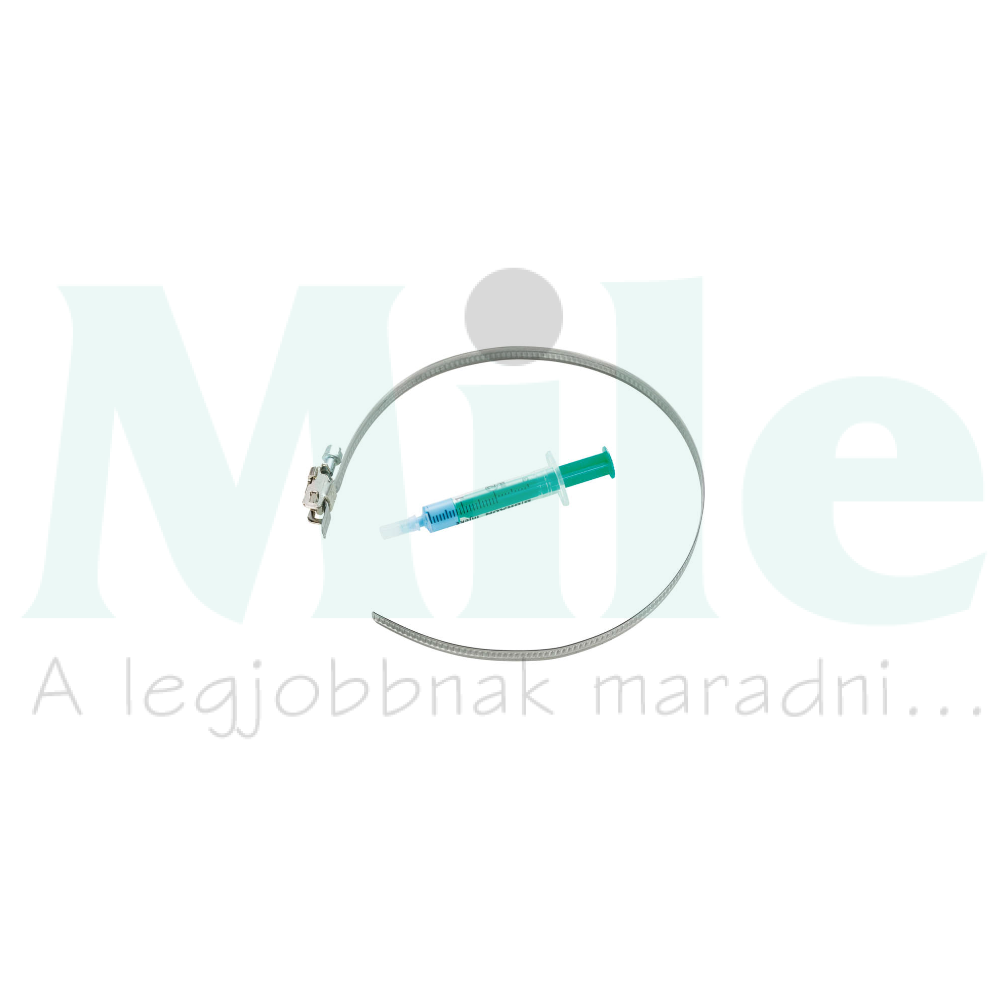 Rögzítőbilincs hőérzékelőhöz max. d250mm-csőhöz +kontakt folyadék Thermokon