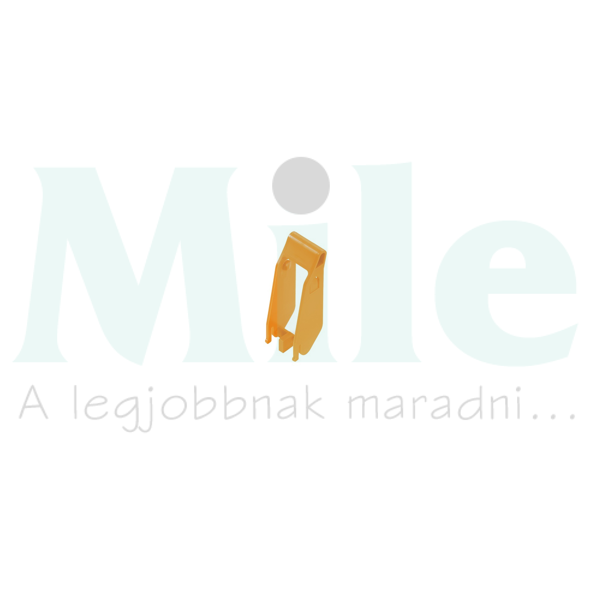 Rögzítőkengyel műanyag sárga RCI-reléhez SRC-I CLIP HP Weidmüller