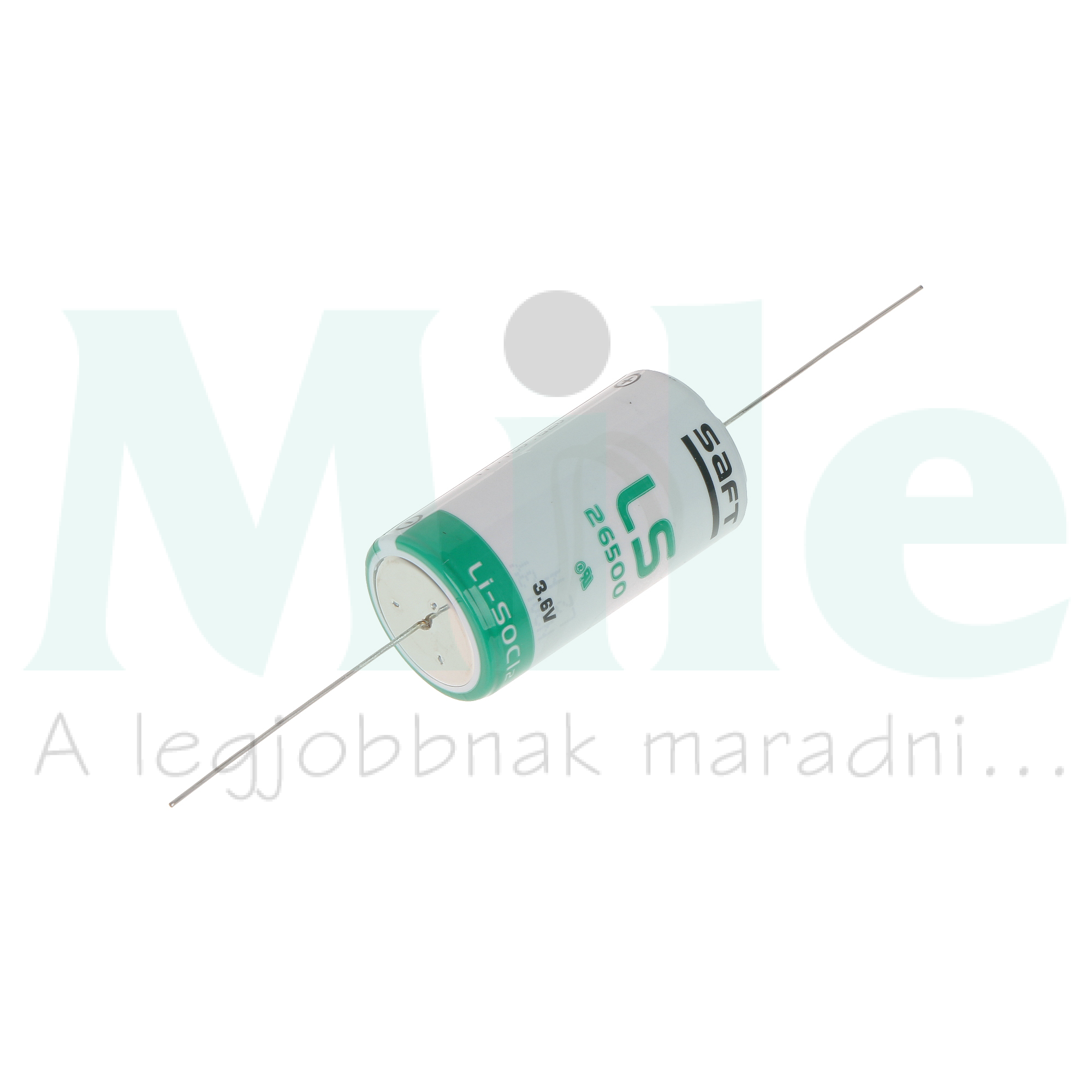 Ipari elem C forrasztható lítium-thionyl-klorid (Li-SoCl2) 3.6V lítium Baby(C/R14) SAFT