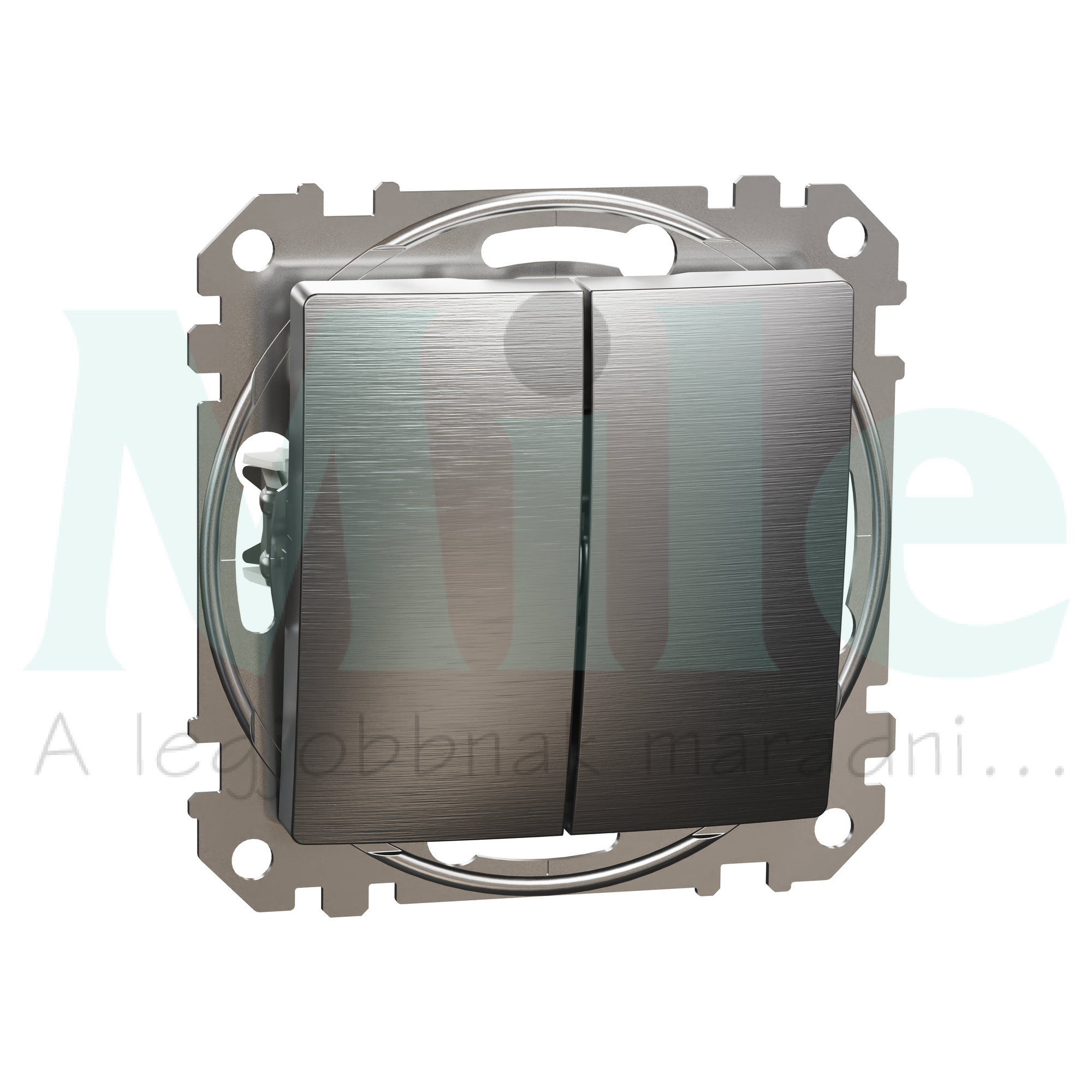 SEDNA Csillárkapcsoló rugós bekötés 10AX 105 szálcsiszolt alumínium