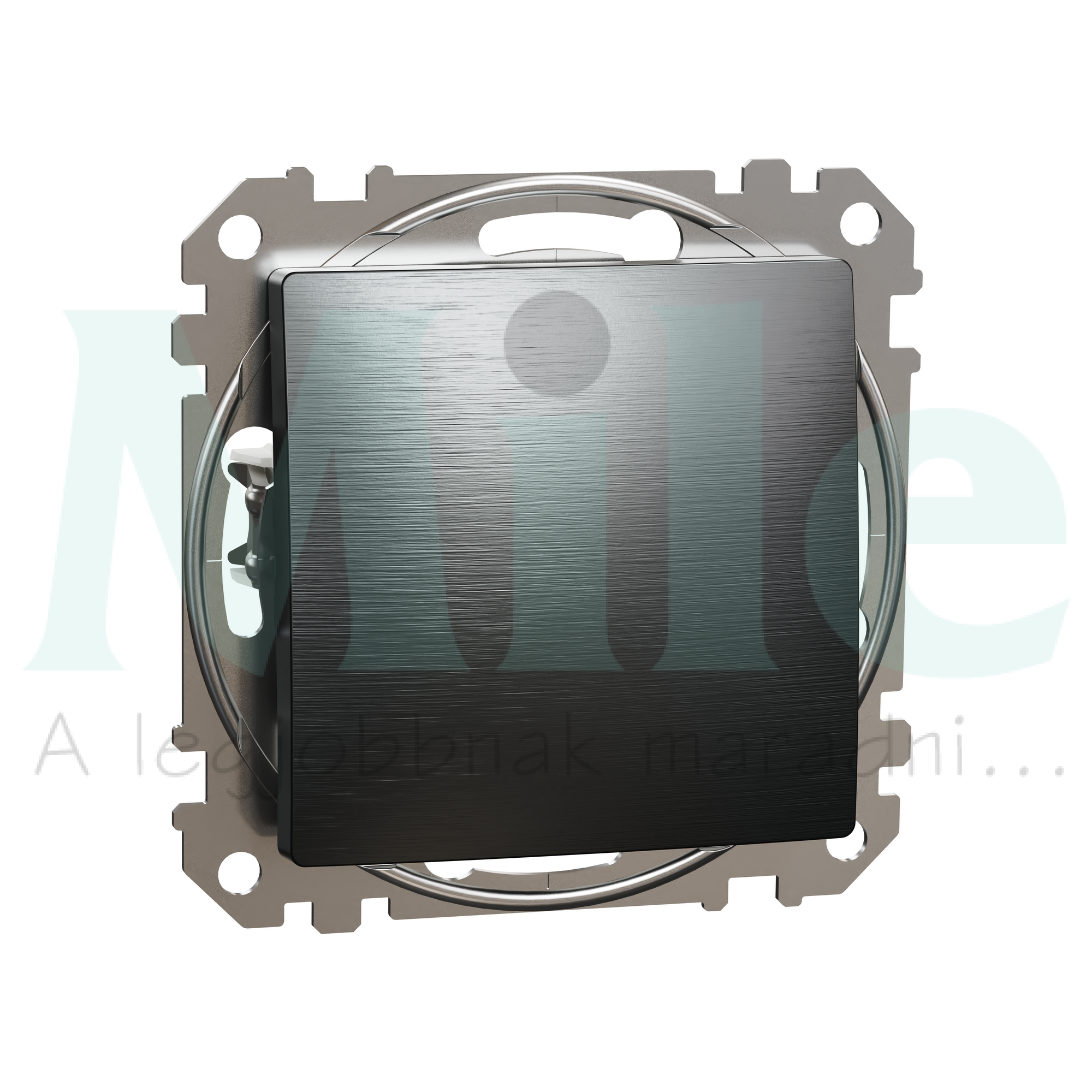 SEDNA Egypólusú kapcsoló rugós bekötés 10AX 101 szálcsiszolt titánium