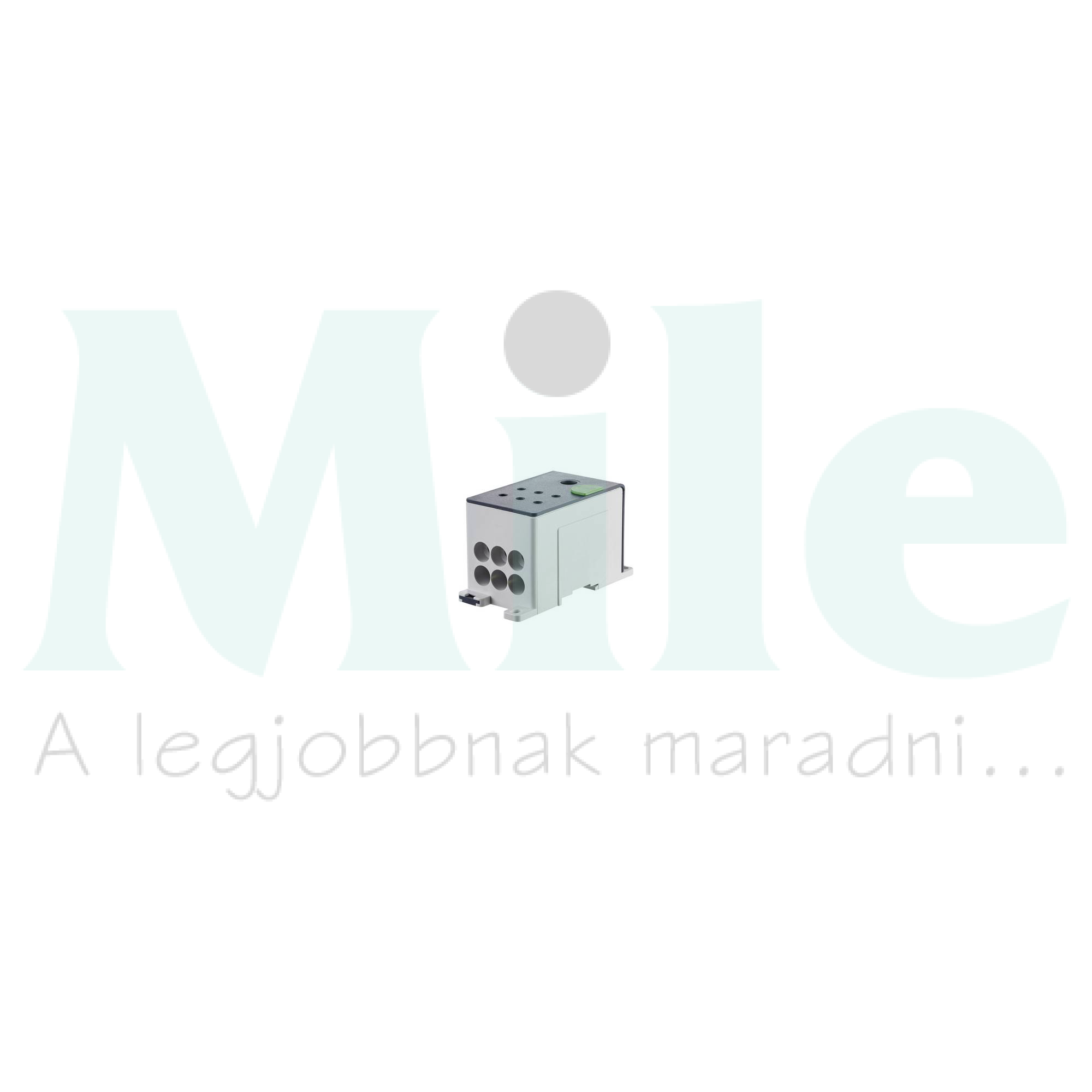 Sorkapocs elosztóblokk jelölőfedéllel 250/200A 1x120+6x325mm2 szürke 1P 120mm2/ PDB+ FTG