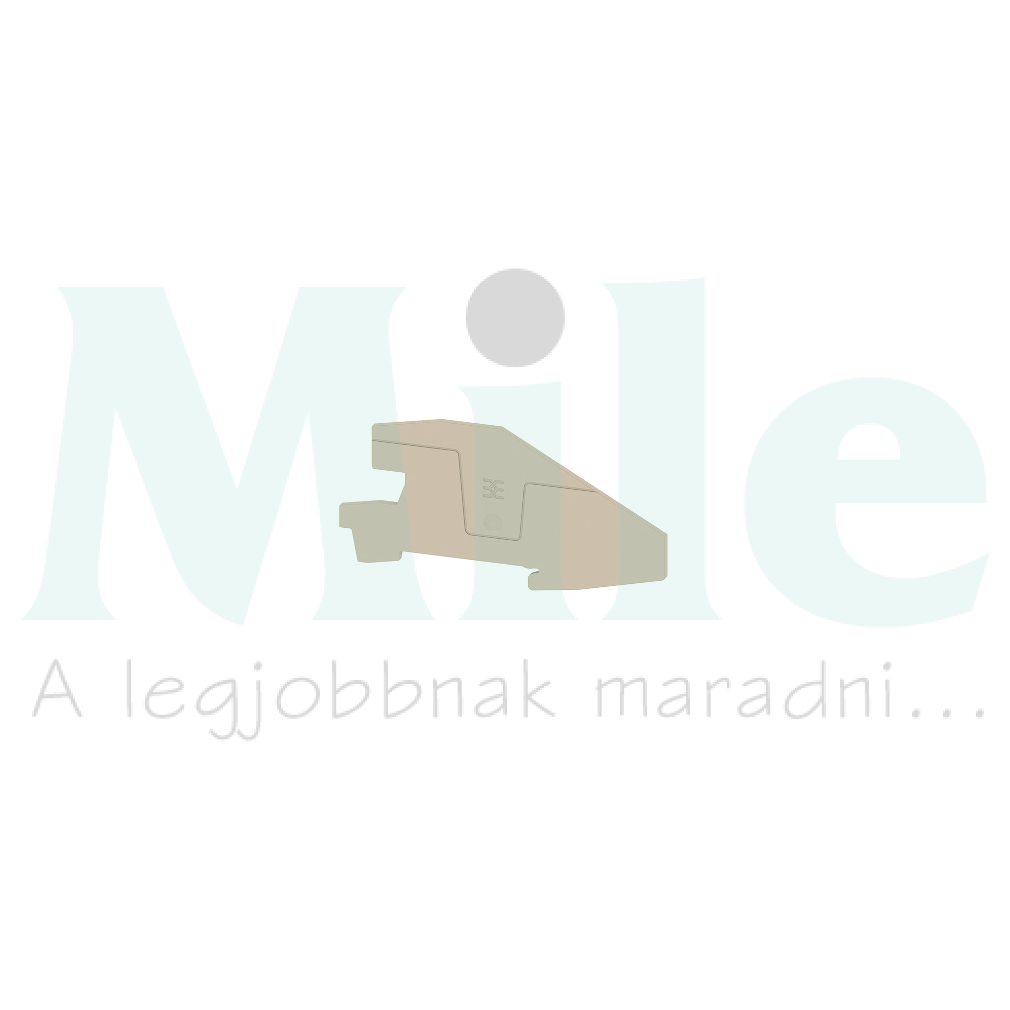 Sorkapocs véglap A-sorozat bézs 2mm AEP ITB 2.5 BB Weidmüller