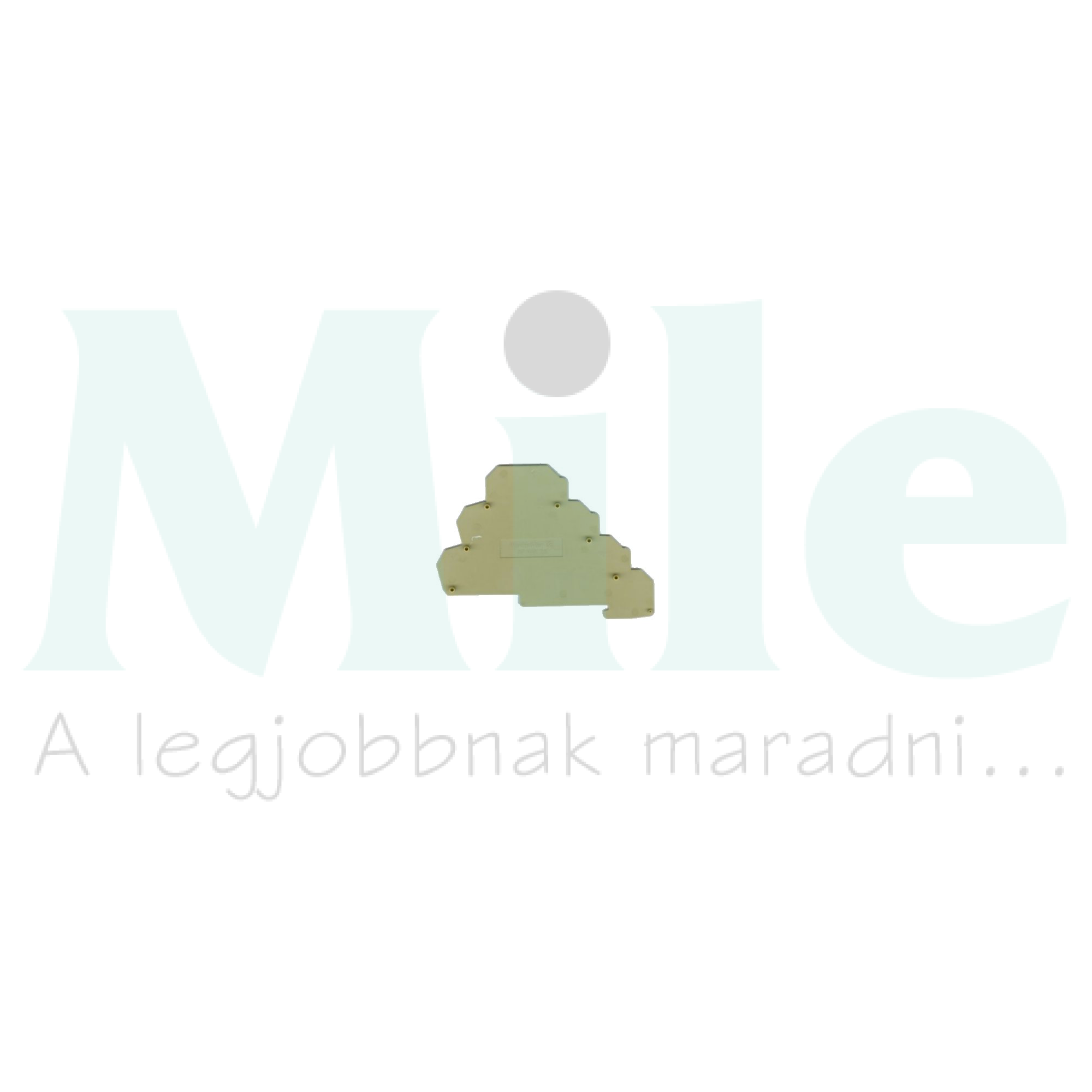 Sorkapocs véglap bézs 1.5mm AP MAK2.5 Weidmüller