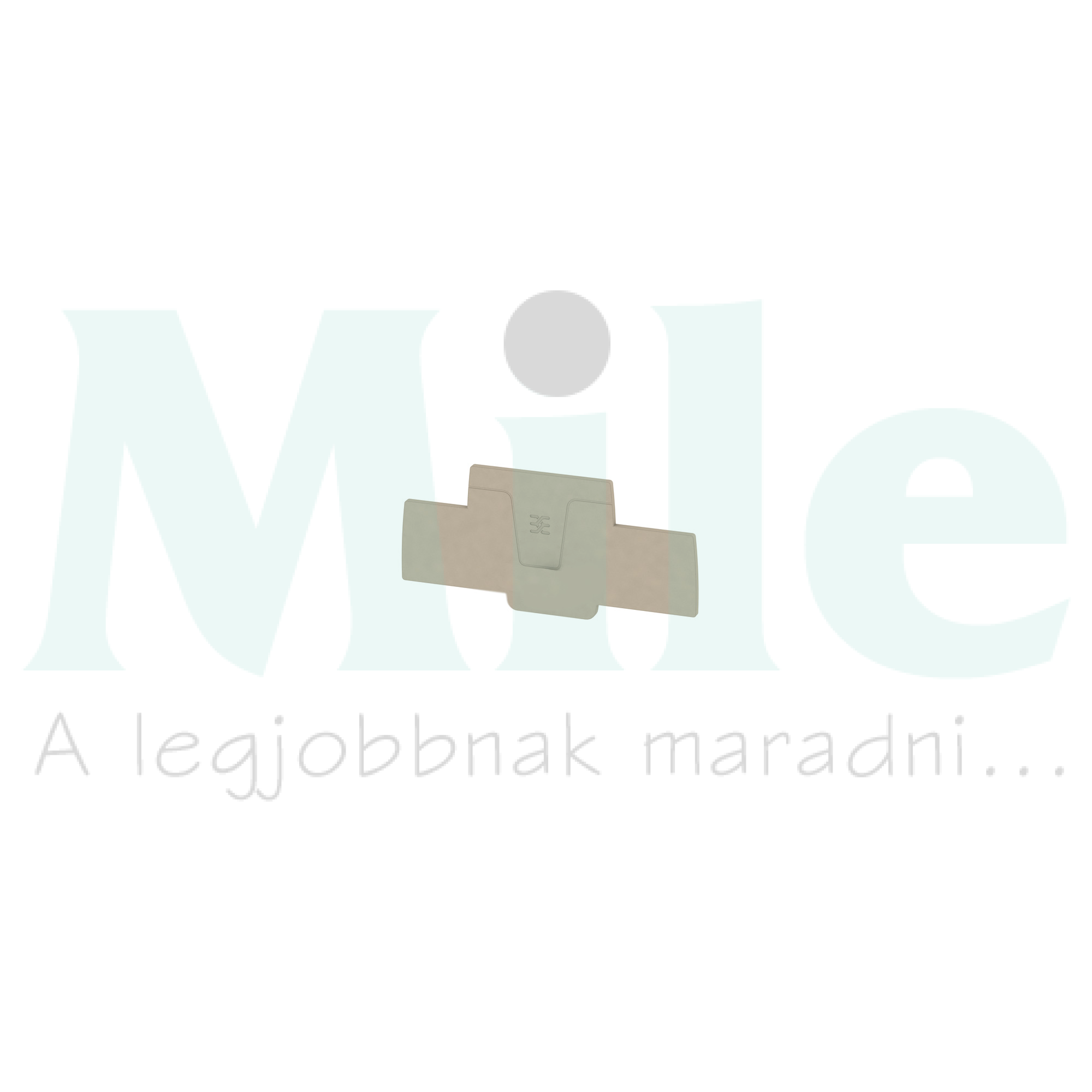 Sorkapocs véglap bézs 2.1mm AEP 2T 4 Weidmüller