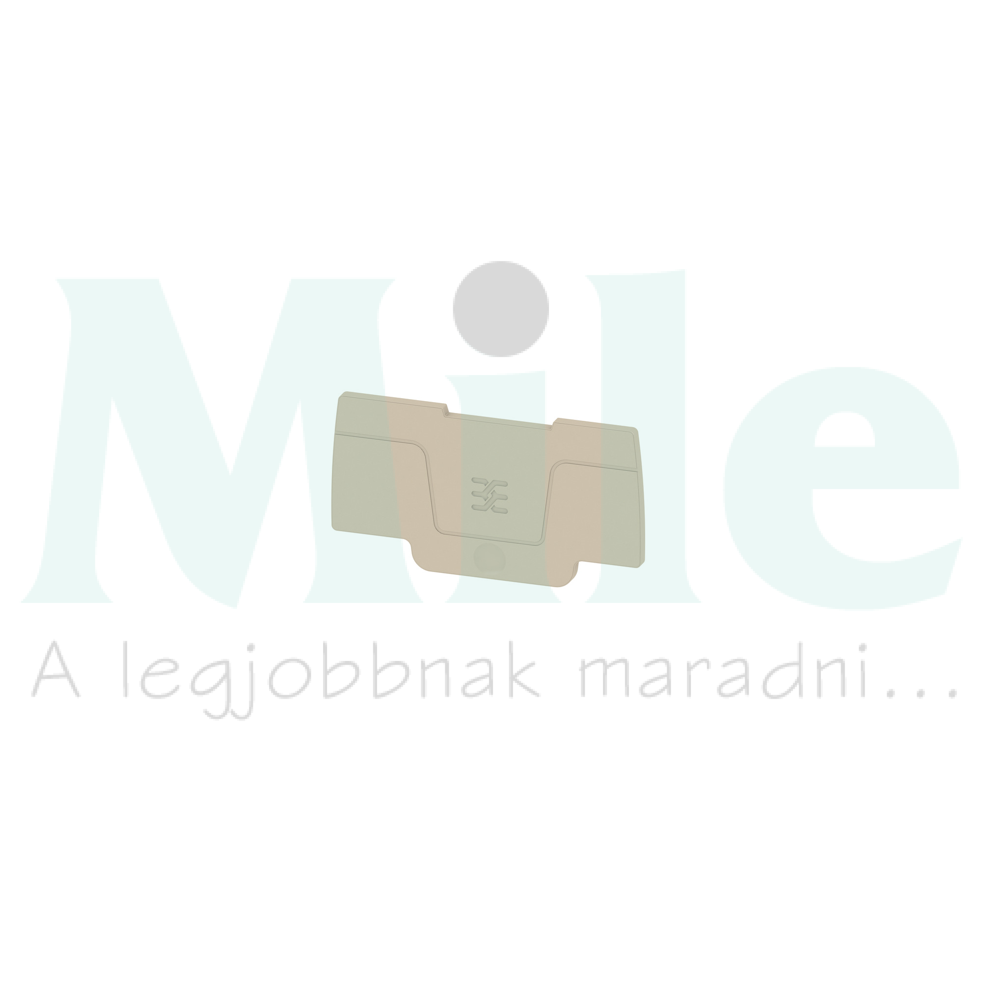 Sorkapocs véglap S-sorozathoz  SEP 2C 2.5 Weidmüller