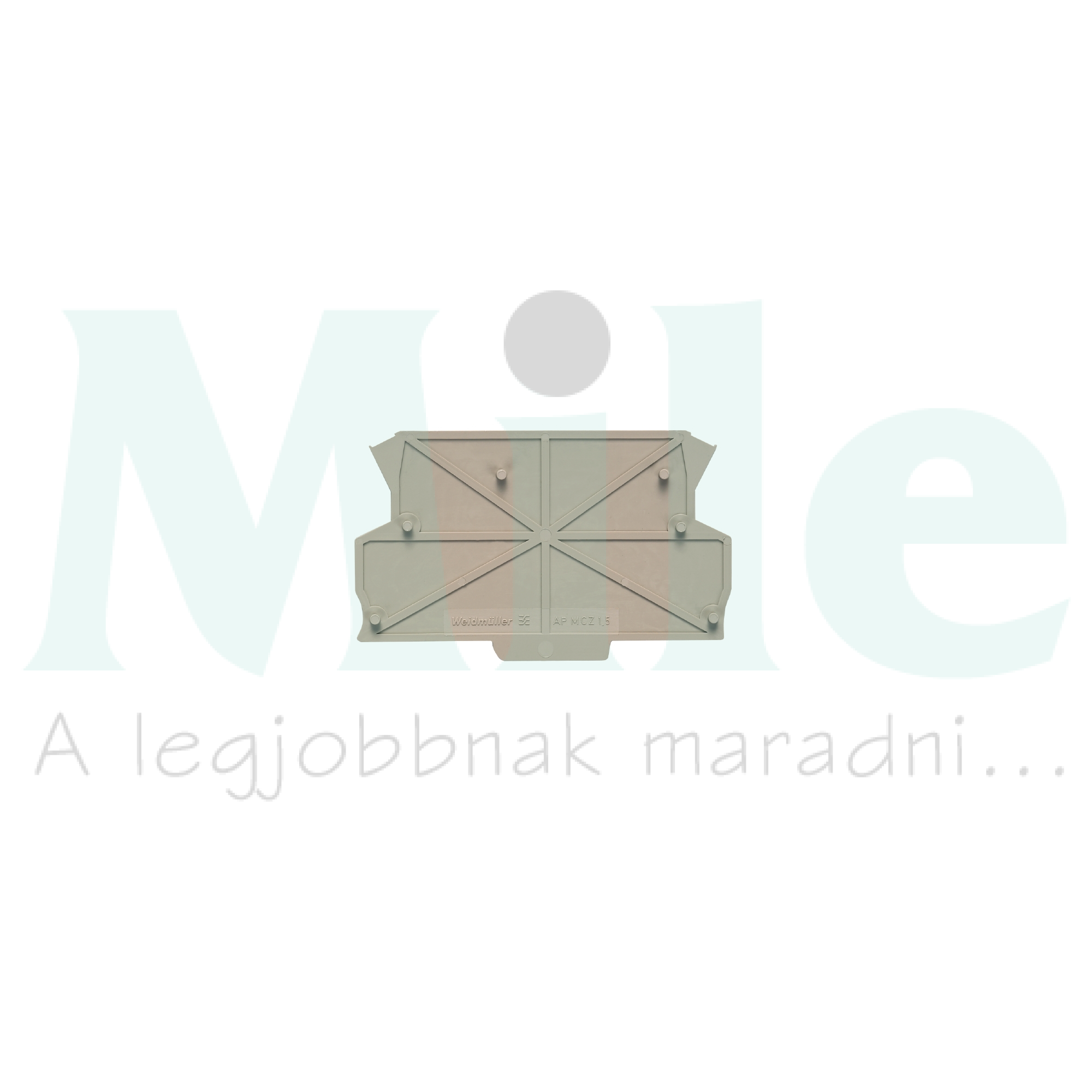 Sorkapocs véglap bézs 1.5mm AP MCZ1.5 Weidmüller