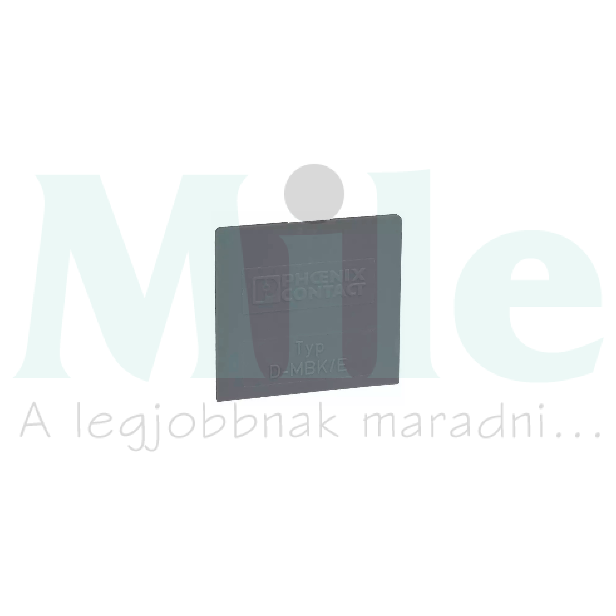 Sorkapocs véglap szürke 1mm-va D-MBK/E PHOENIX CONTACT