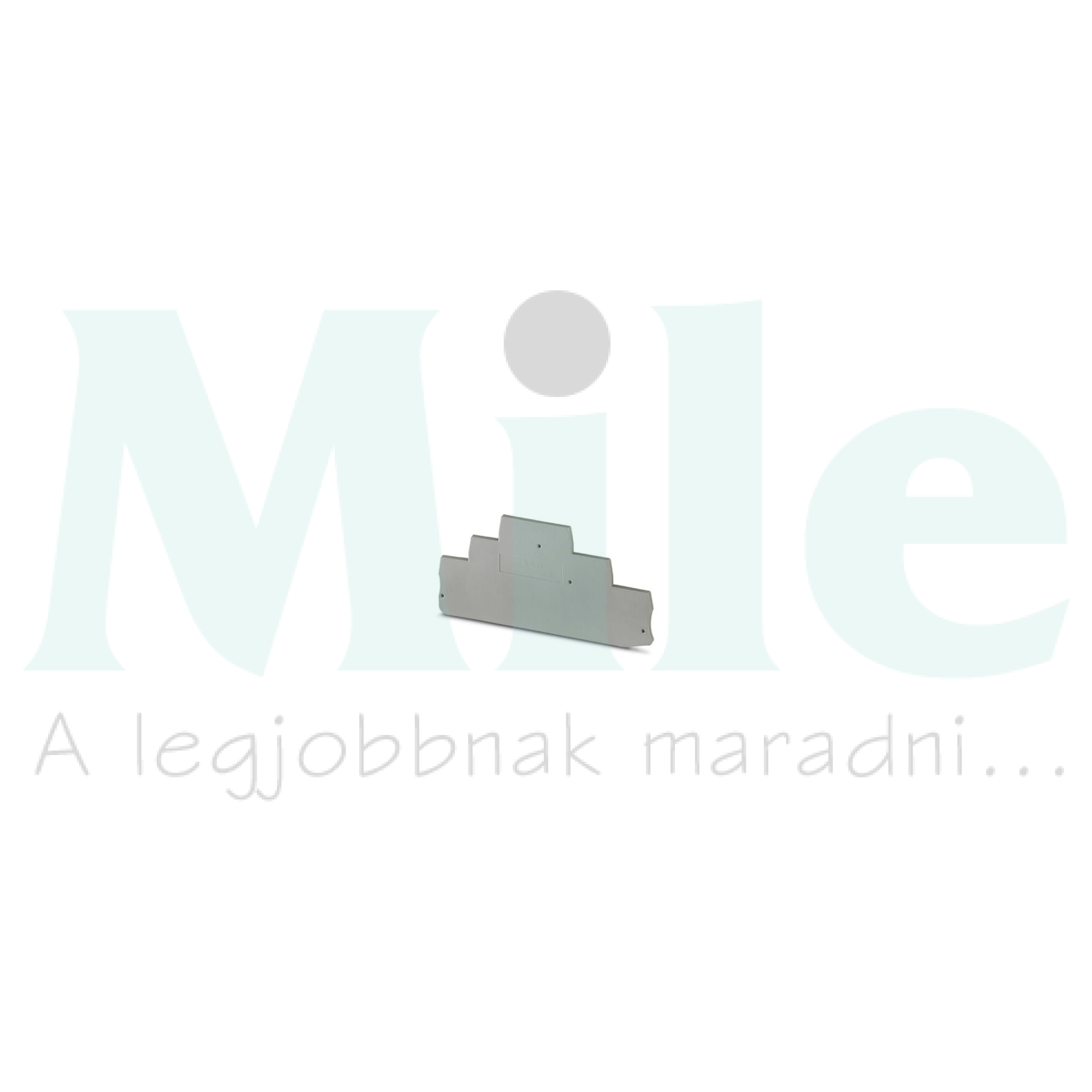 Sorkapocs véglap szürke 2.2mm-va D-PT 1,5/S-3L PHOENIX CONTACT