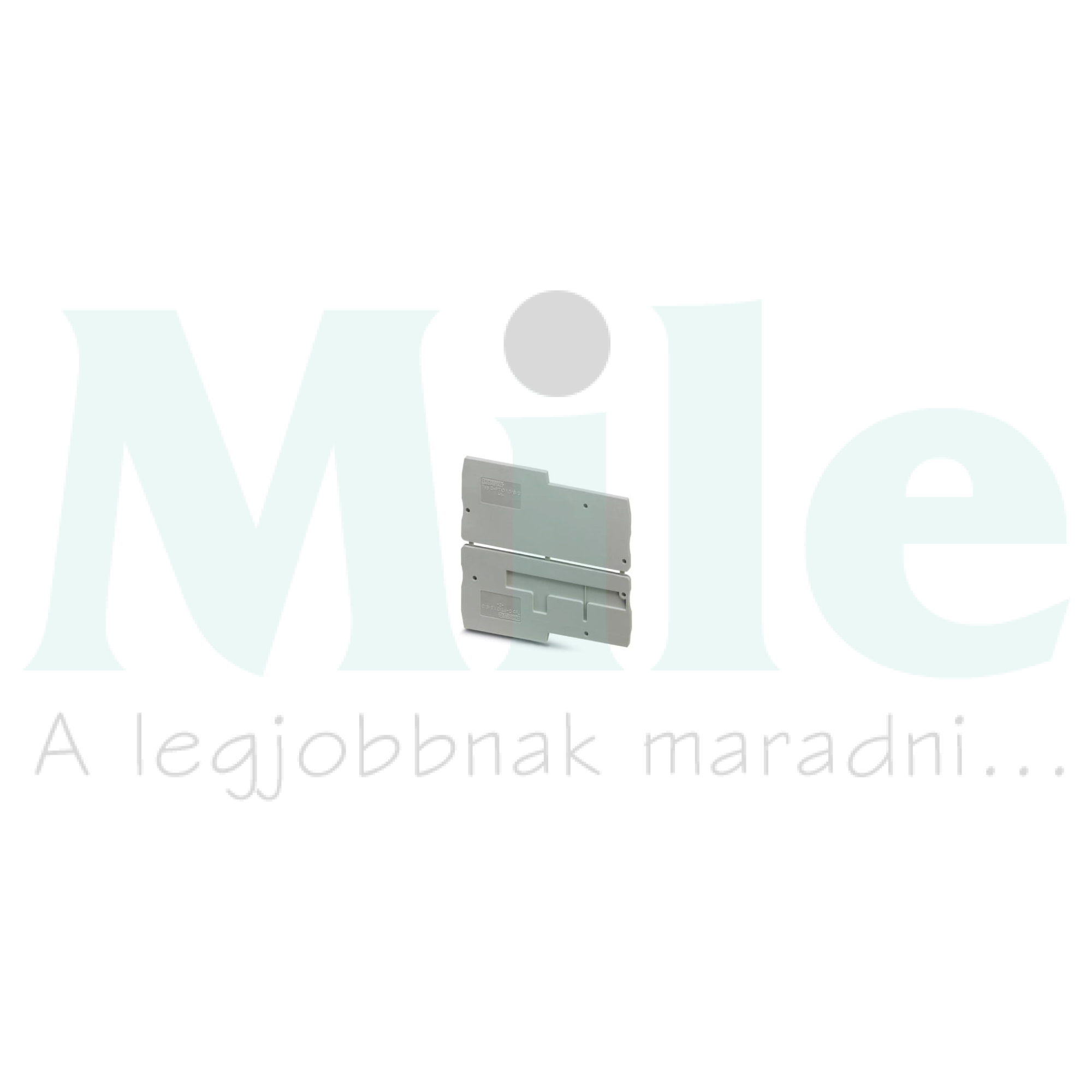 Sorkapocs véglap szürke 2.2mm-va D-PTIO 1,5/S/3 PHOENIX CONTACT