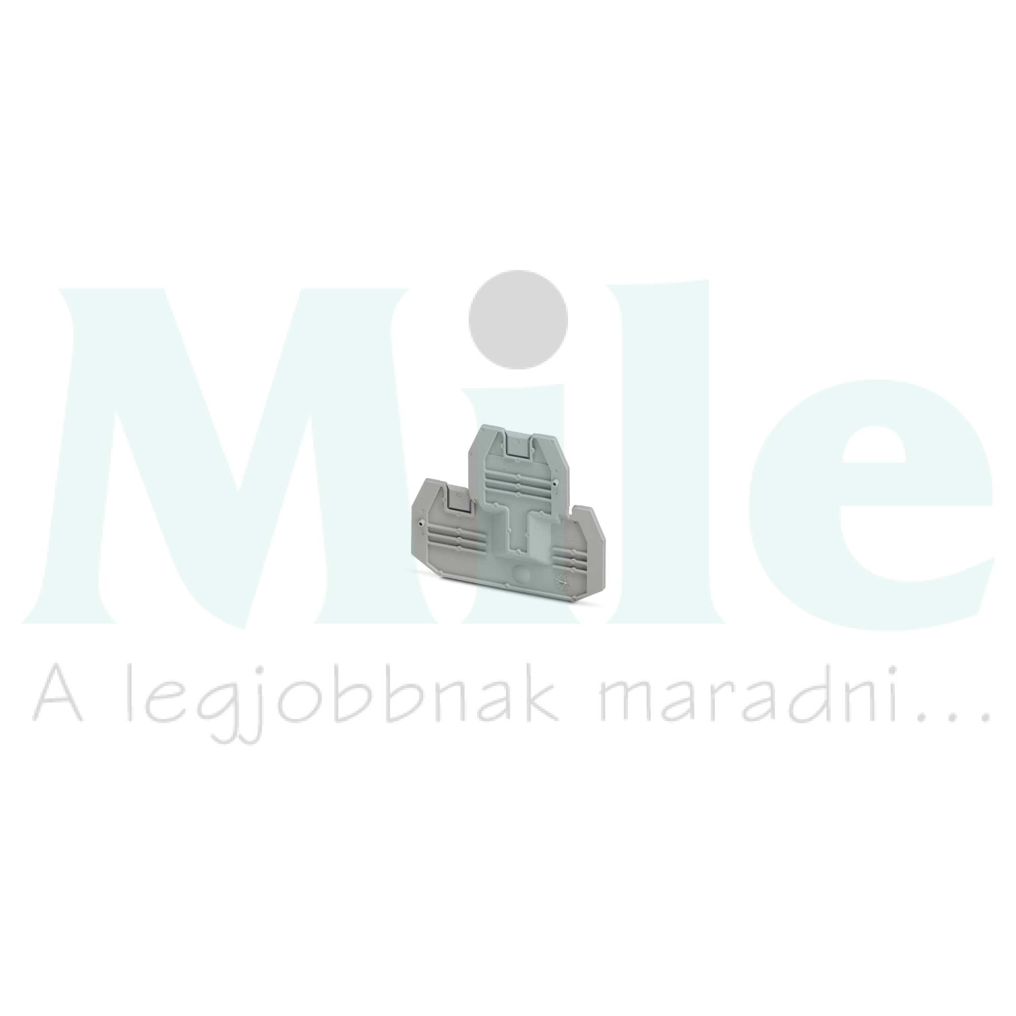 Sorkapocs véglap szürke 2.2mm-va D-UTTB 2,5/4 PHOENIX CONTACT